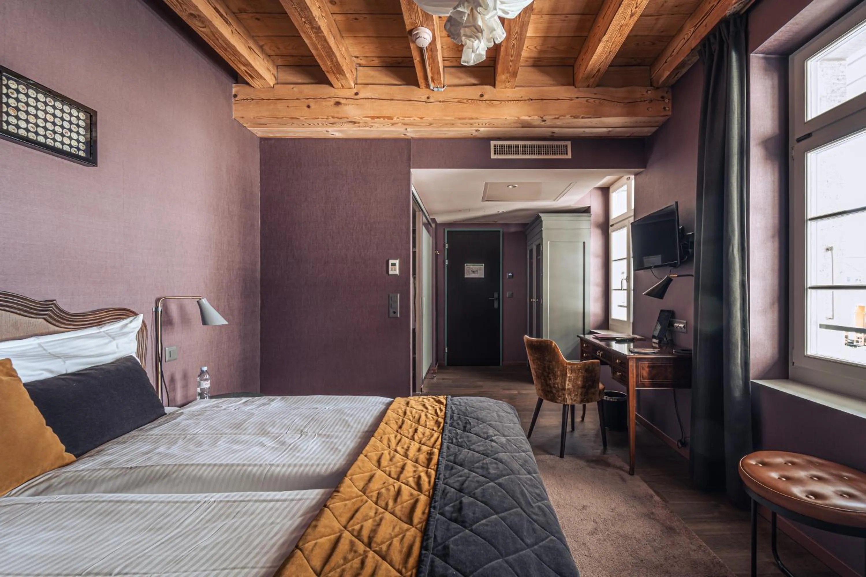 Bed in Boutique Hotel Spedition a member of DESIGN HOTELS