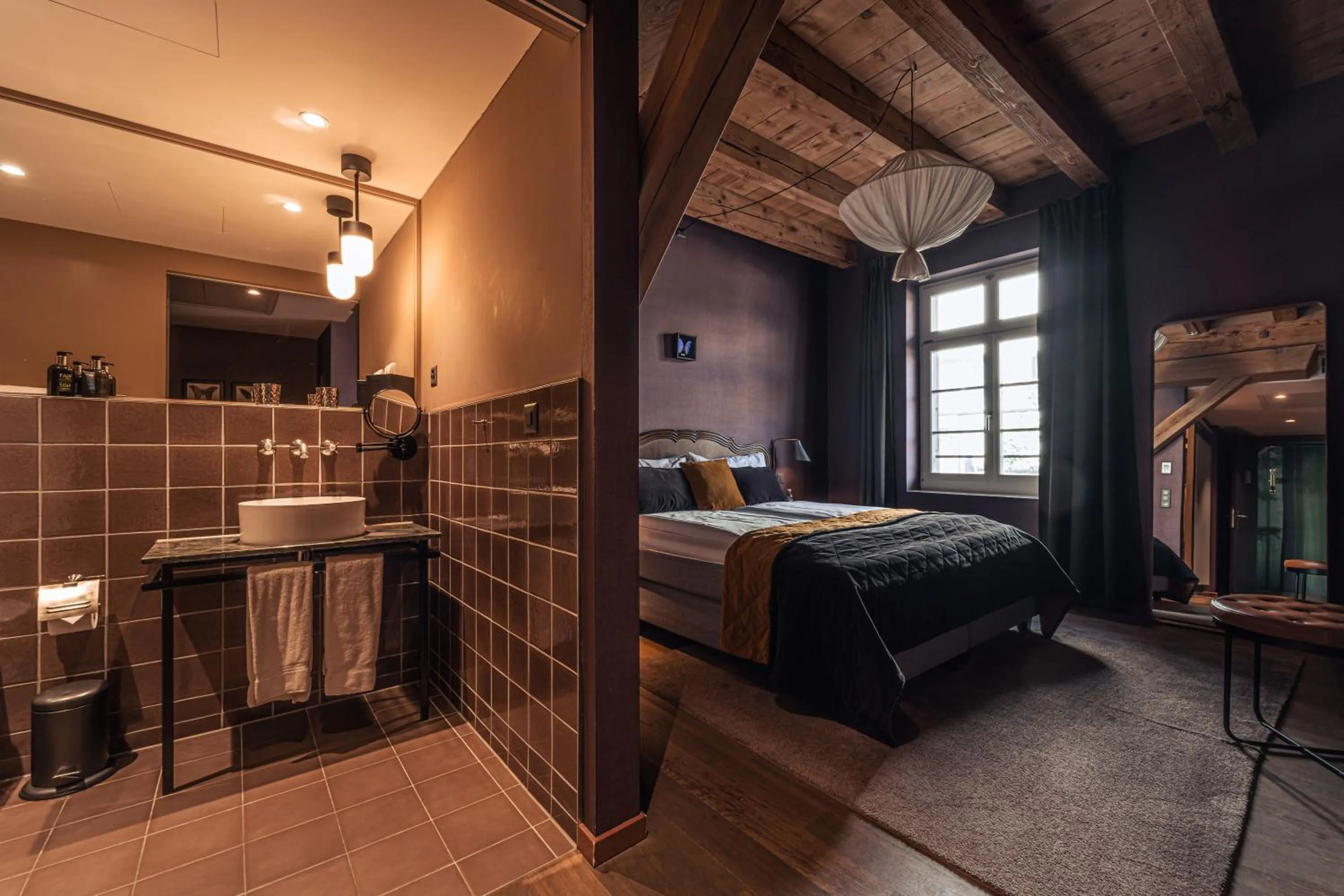 Bed in Boutique Hotel Spedition a member of DESIGN HOTELS