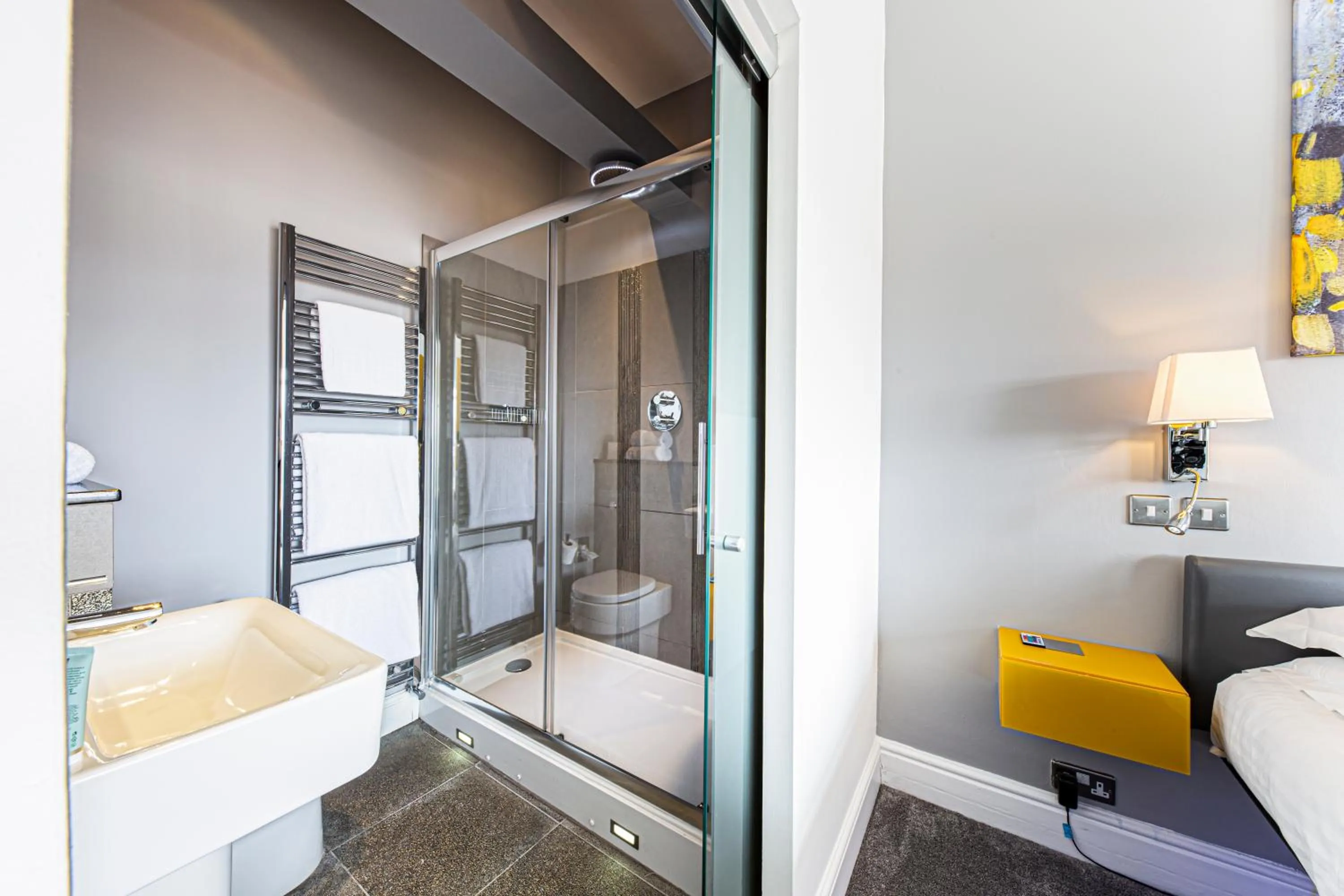 Bathroom, Bed in Escape Boutique B&B