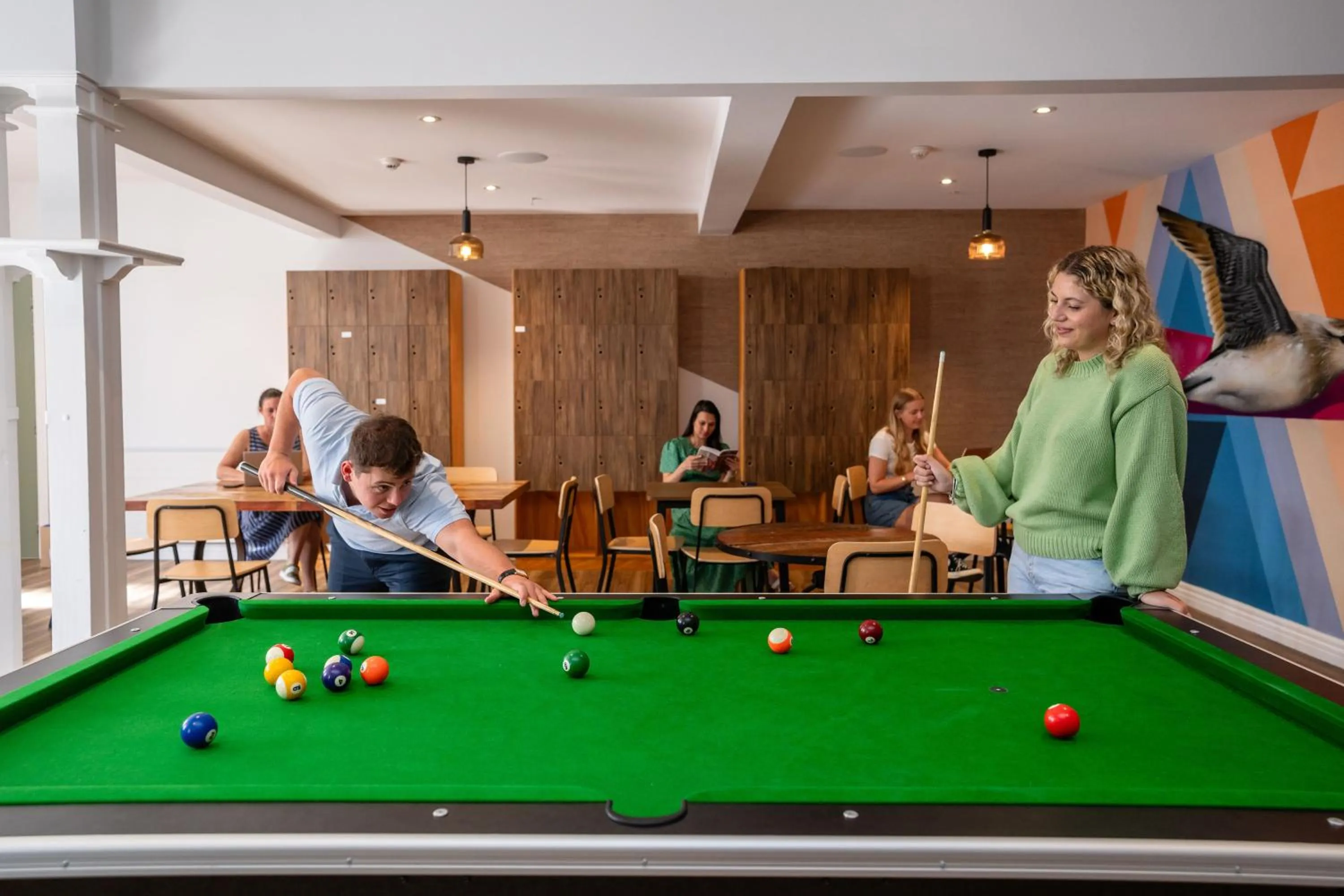 People in Haka House Christchurch