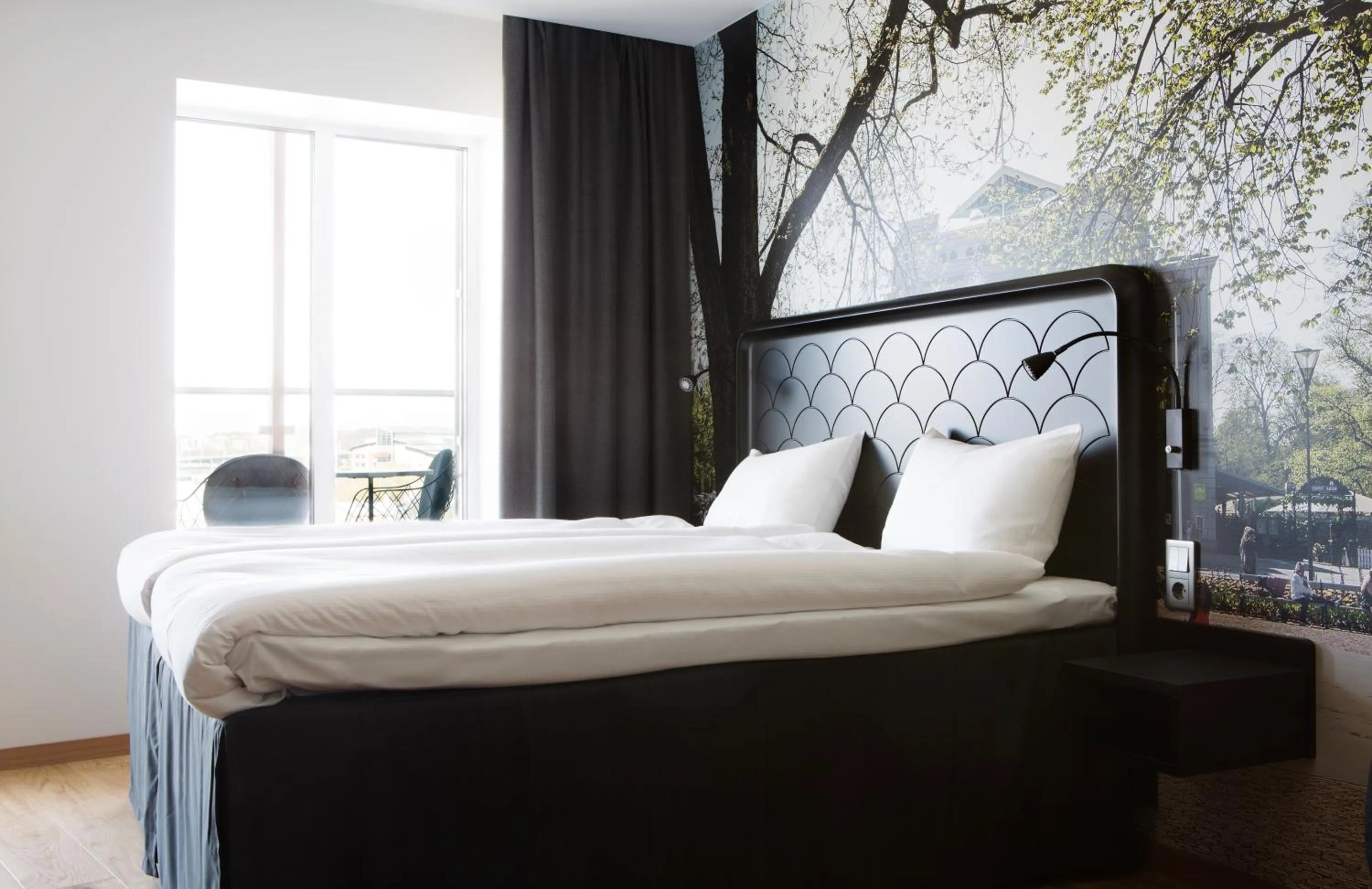 Bed in Comfort Hotel Göteborg