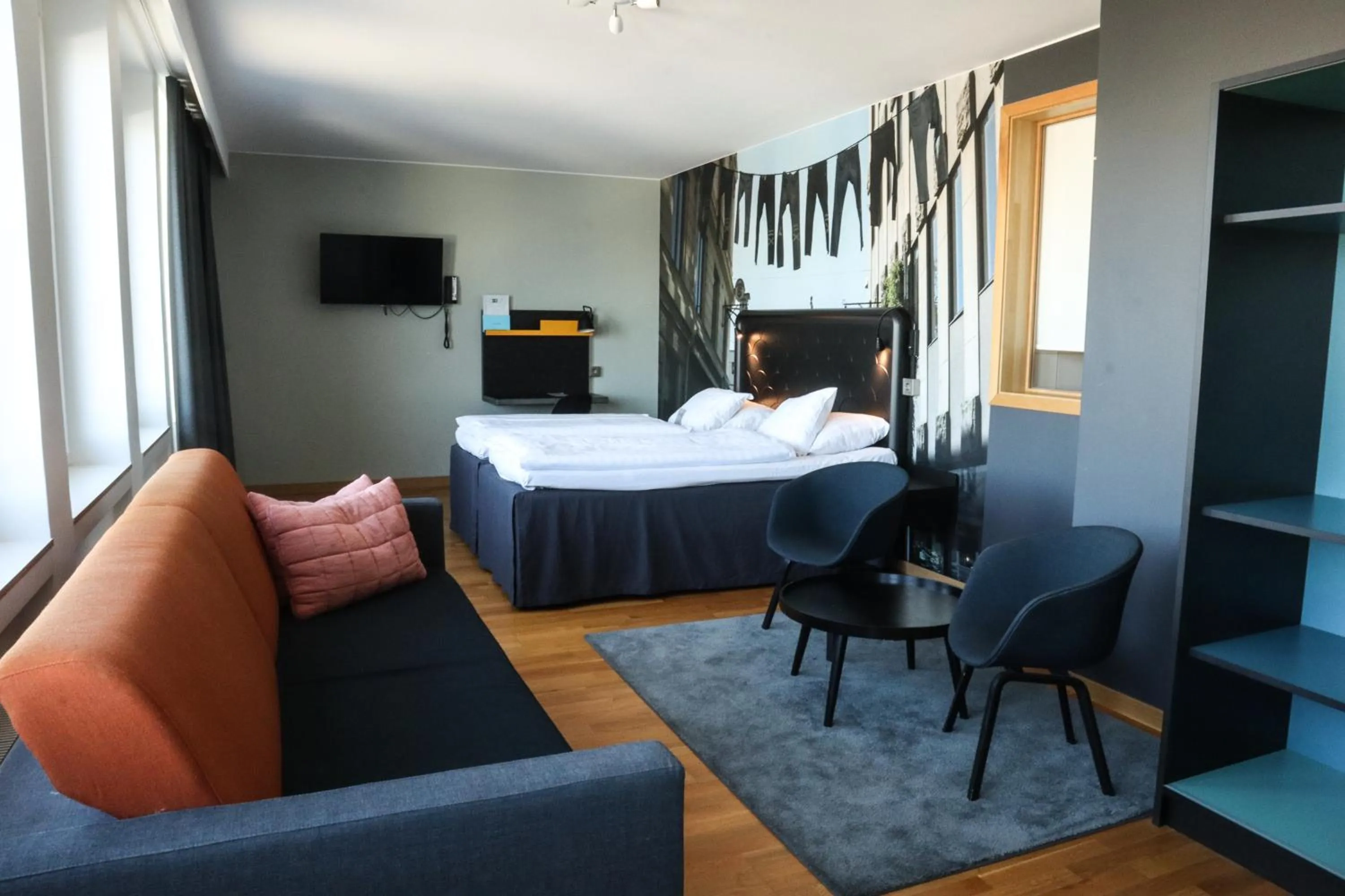 Bed in Comfort Hotel Göteborg