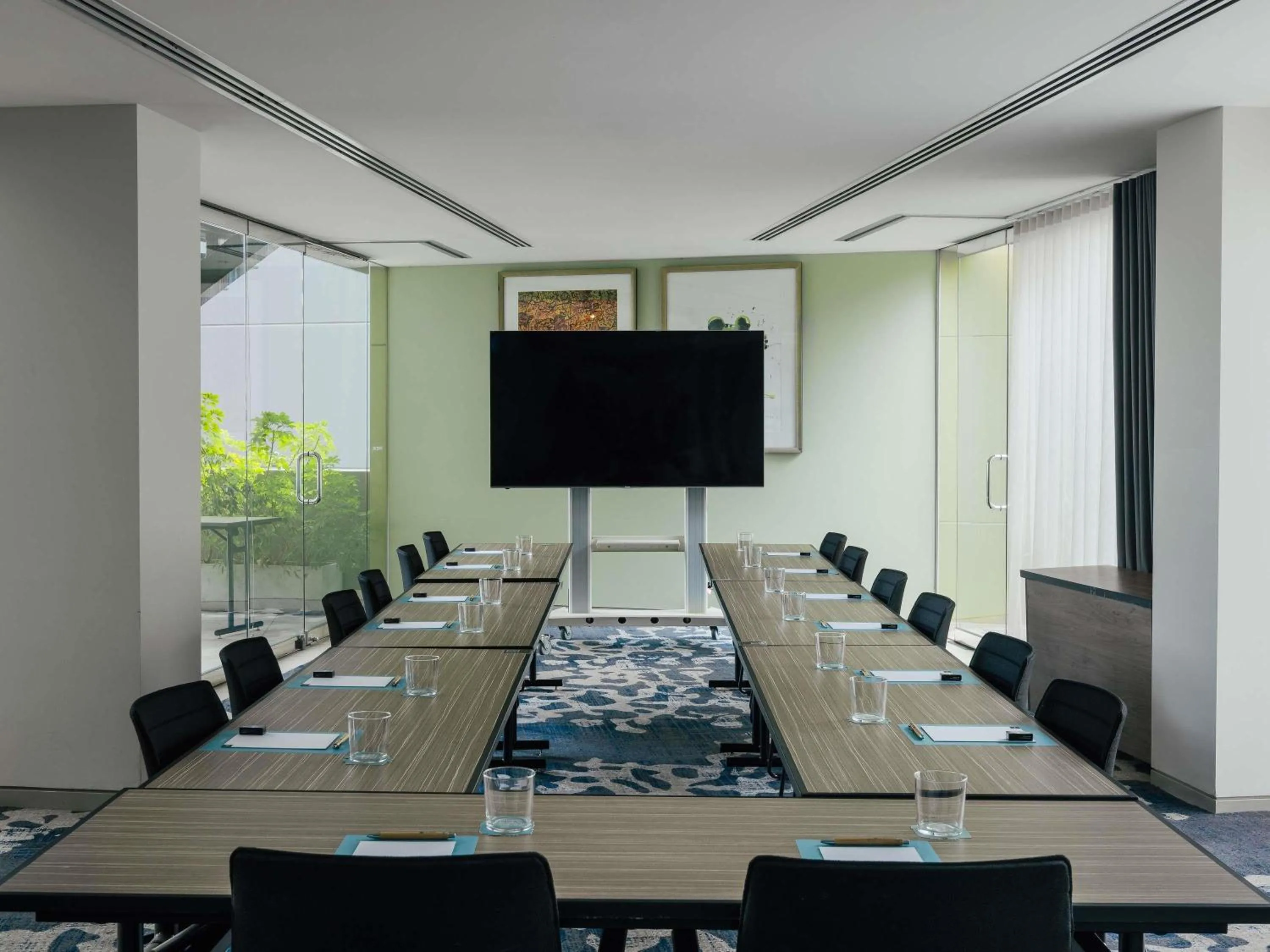 Meeting/conference room in The Olsen Melbourne Art Series