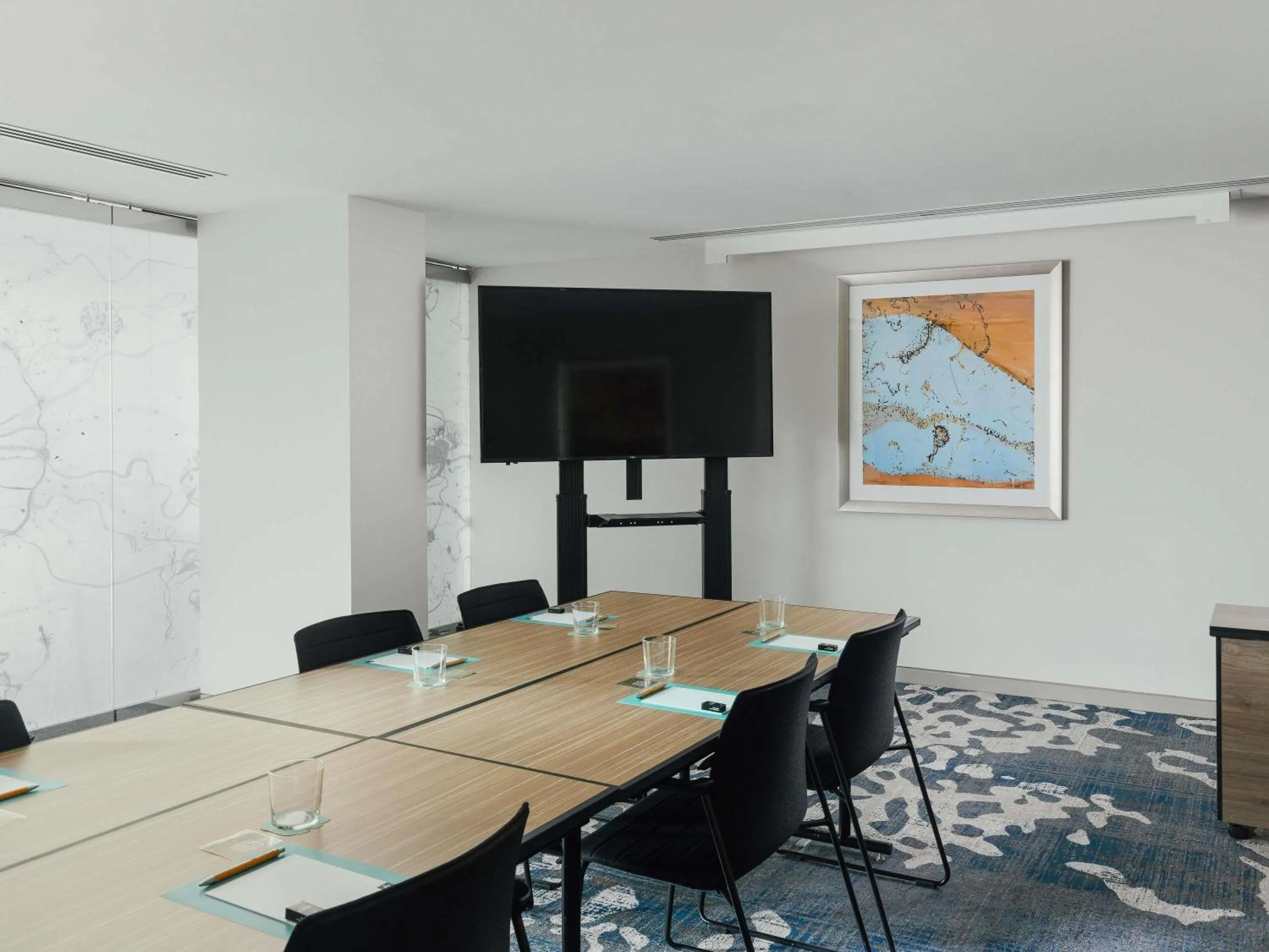 Meeting/conference room in The Olsen Melbourne Art Series