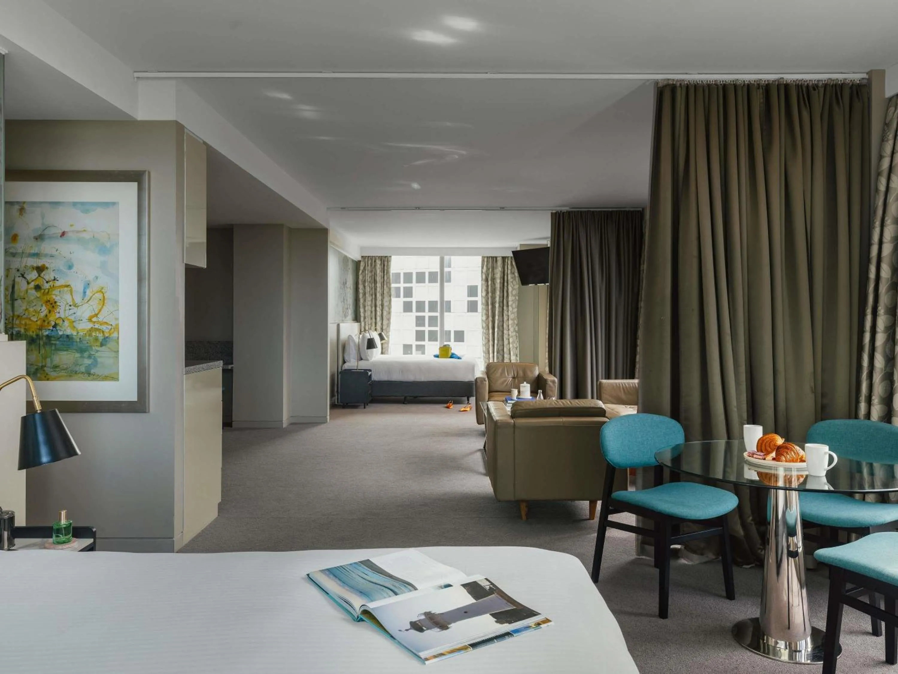 Bedroom, Bed in The Olsen Melbourne Art Series