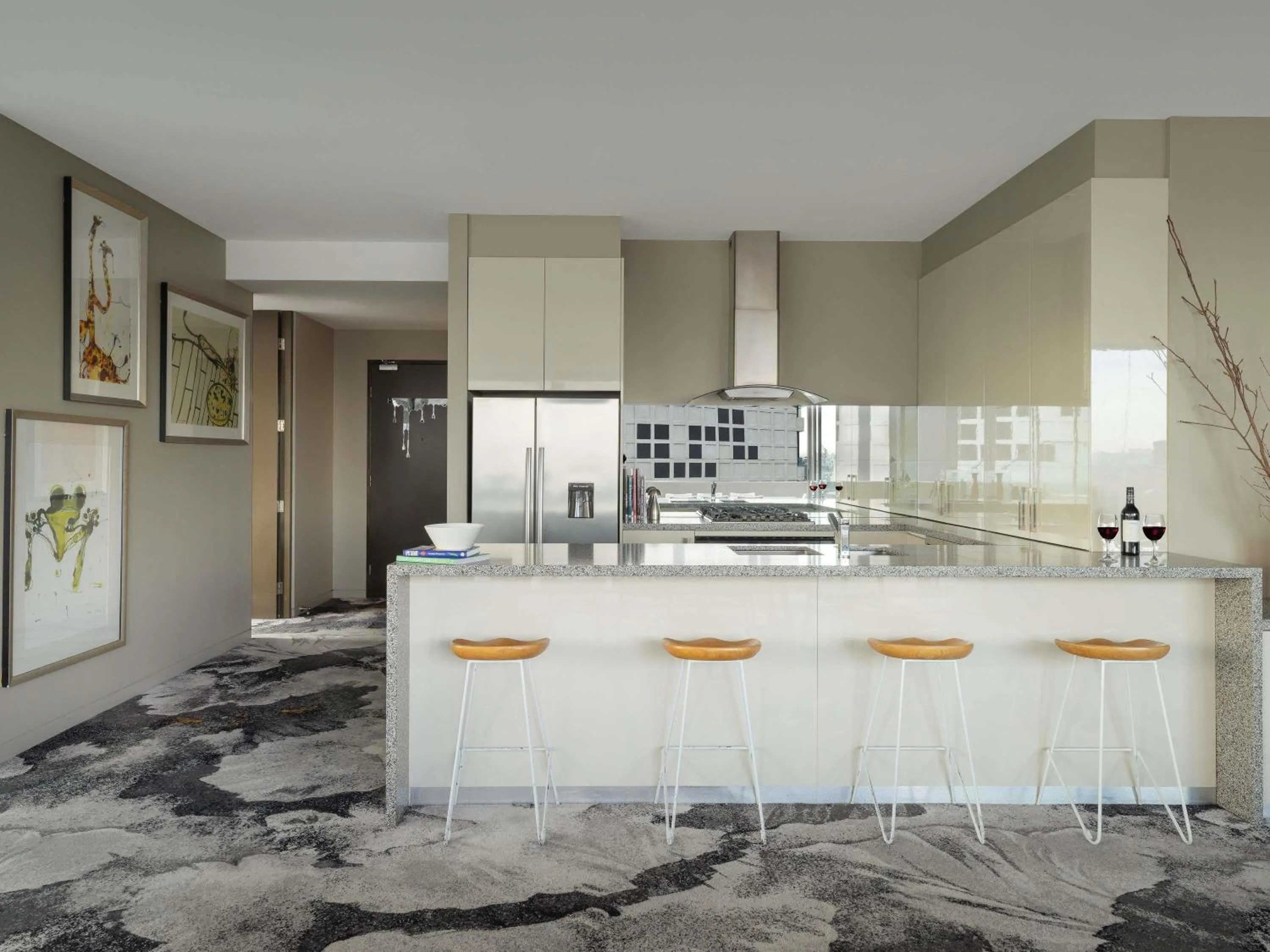 Bedroom in The Olsen Melbourne Art Series