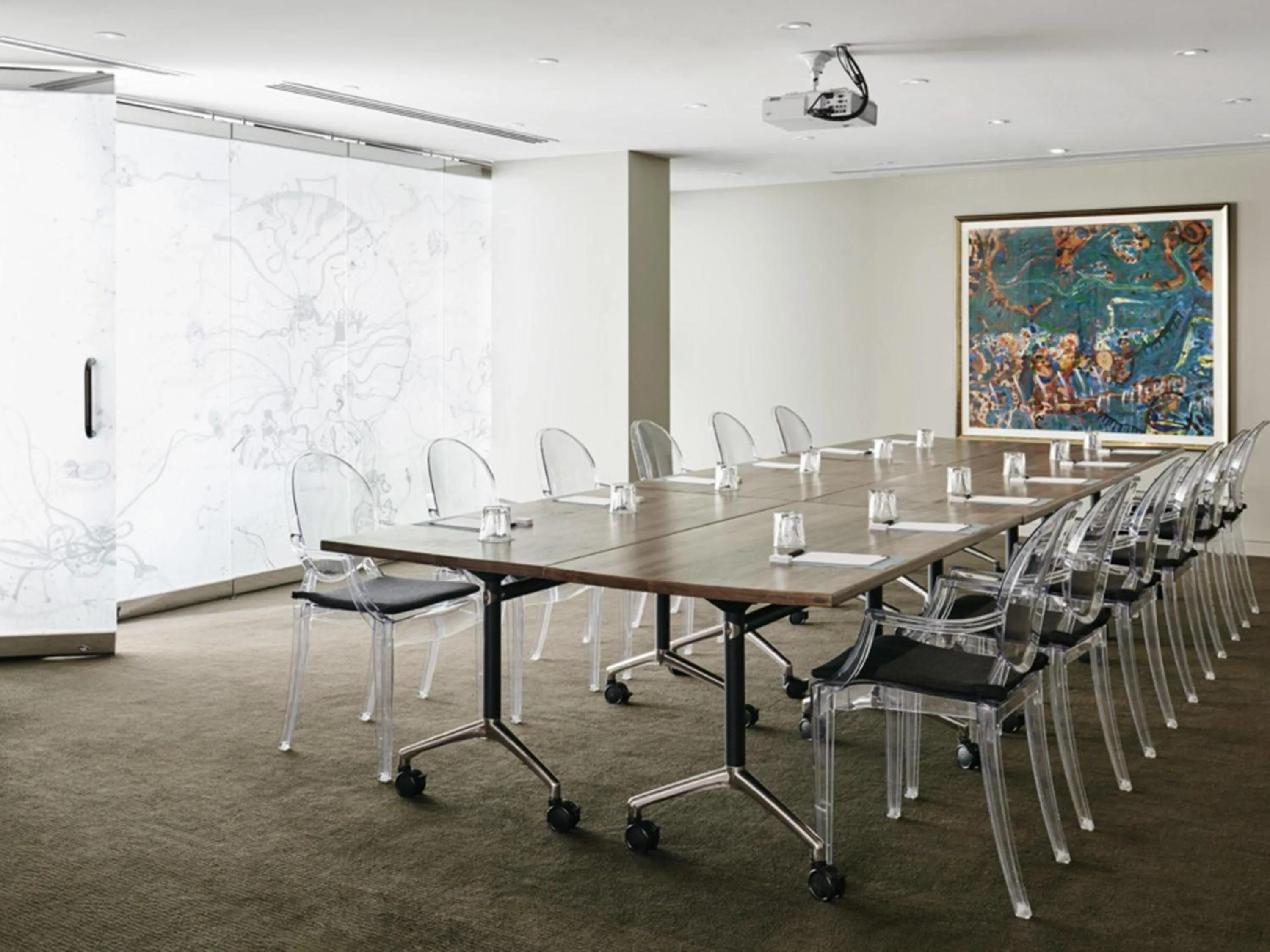 Meeting/conference room in The Olsen Melbourne Art Series