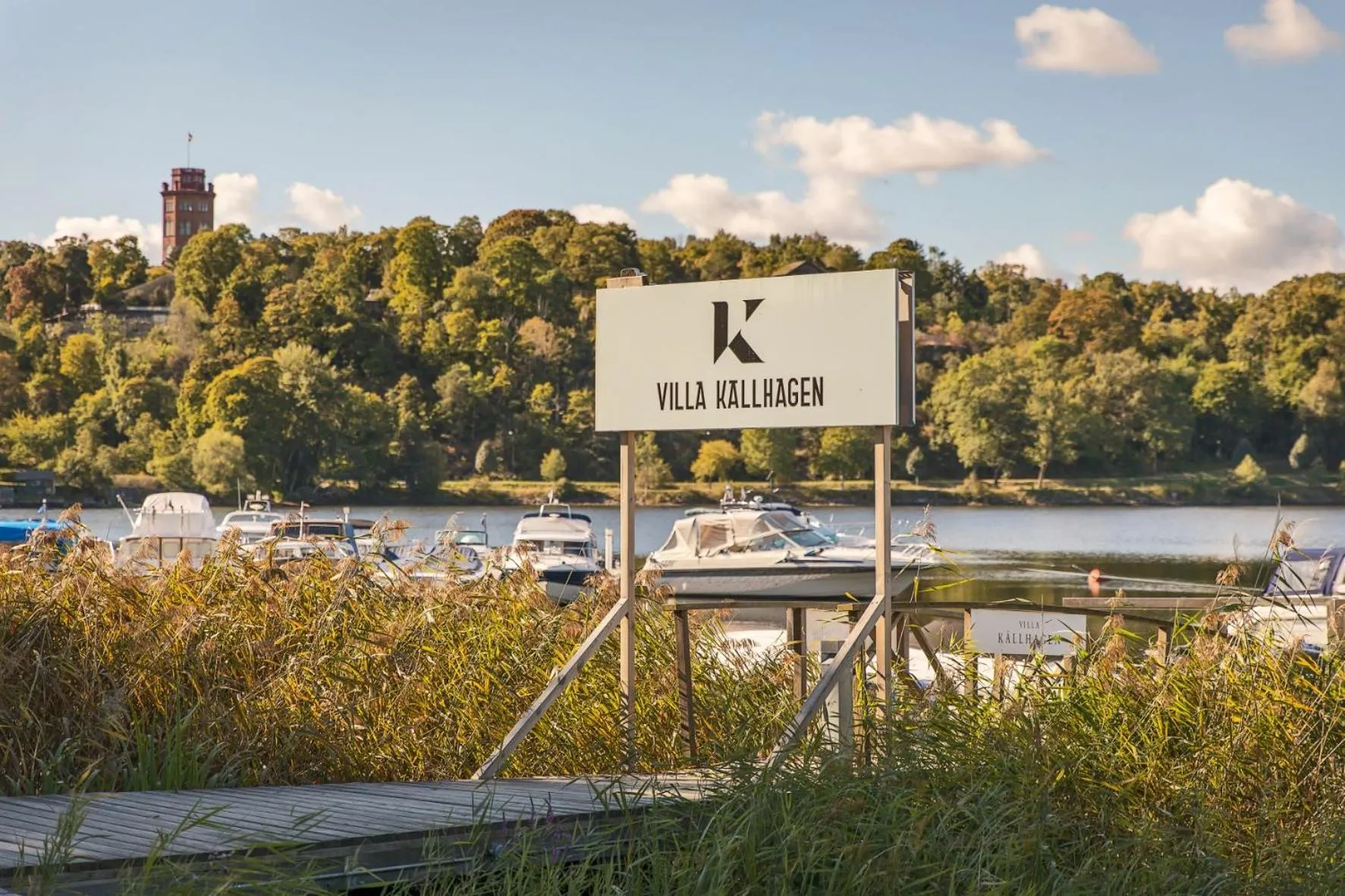 Lake view in Villa Källhagen
