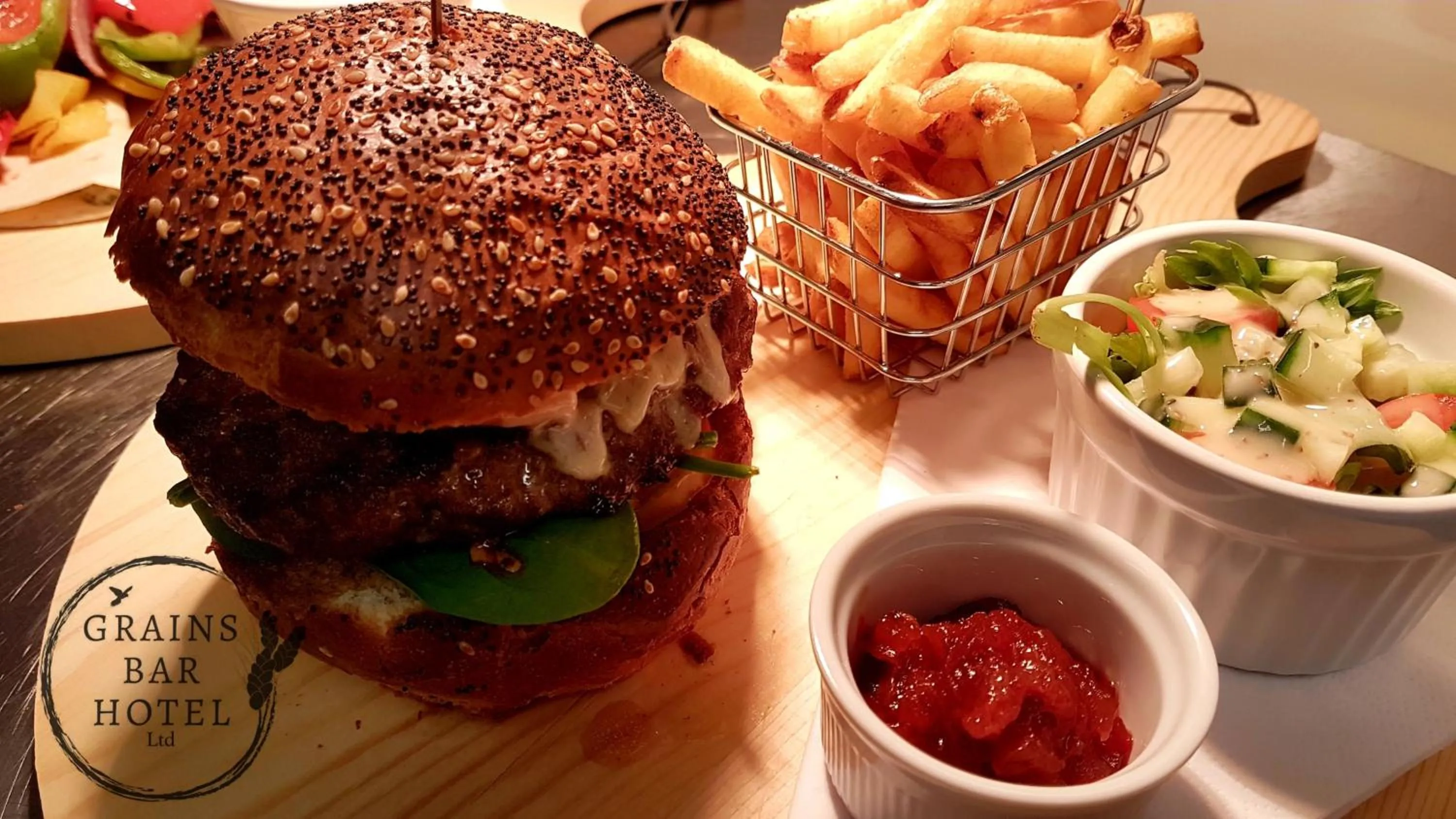 Dinner in Grains Bar Hotel