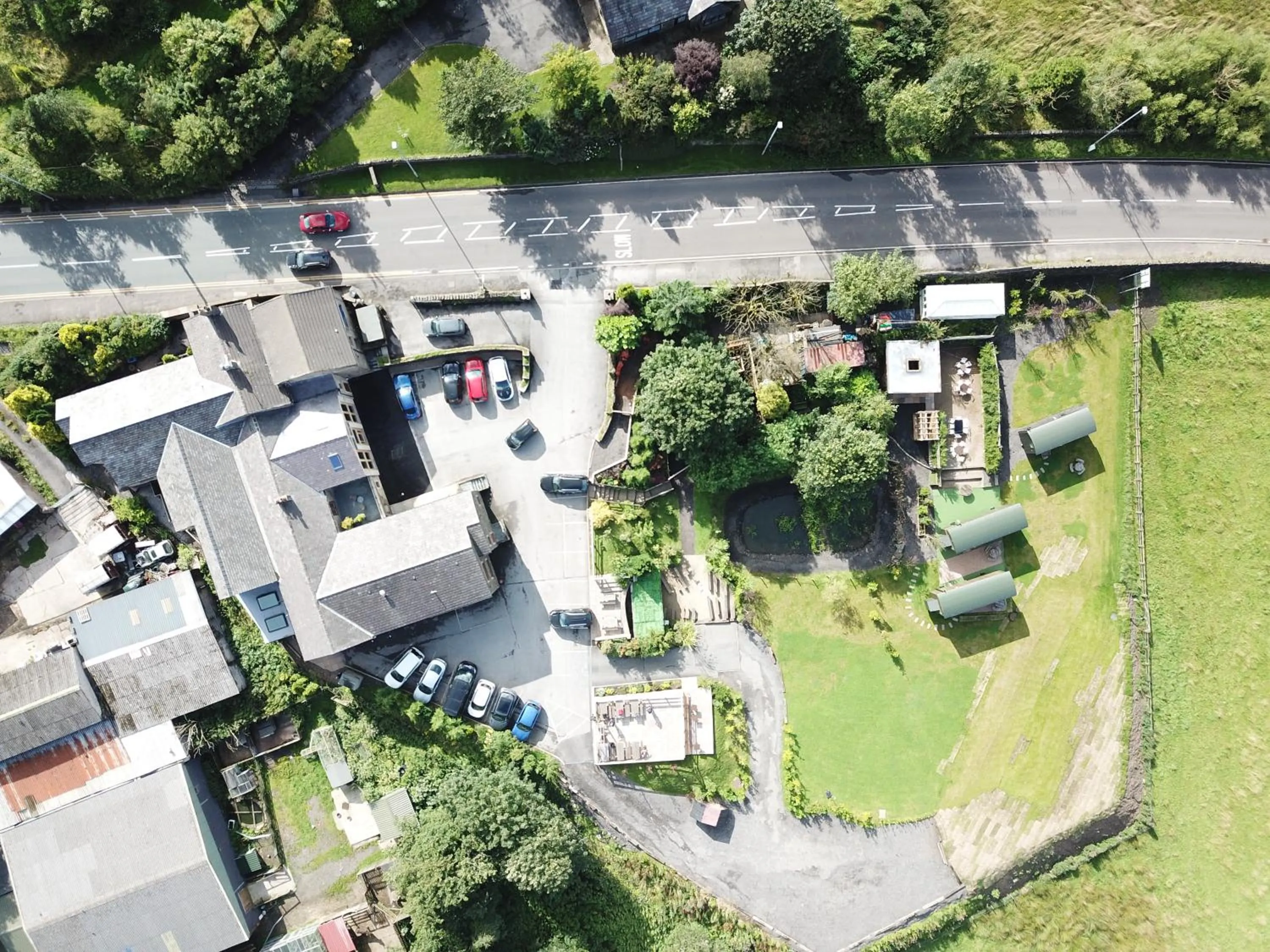 Property building in Grains Bar Hotel