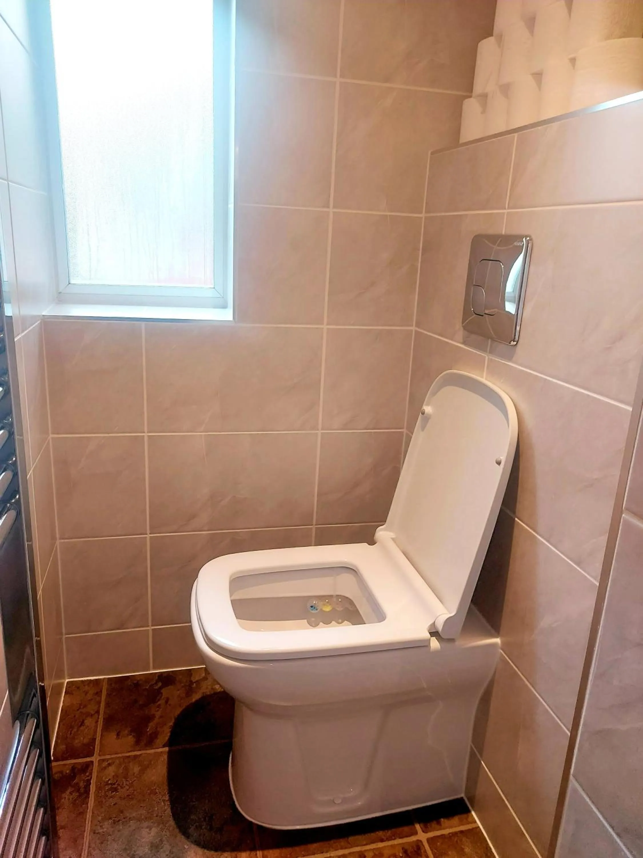 Toilet in Grains Bar Hotel