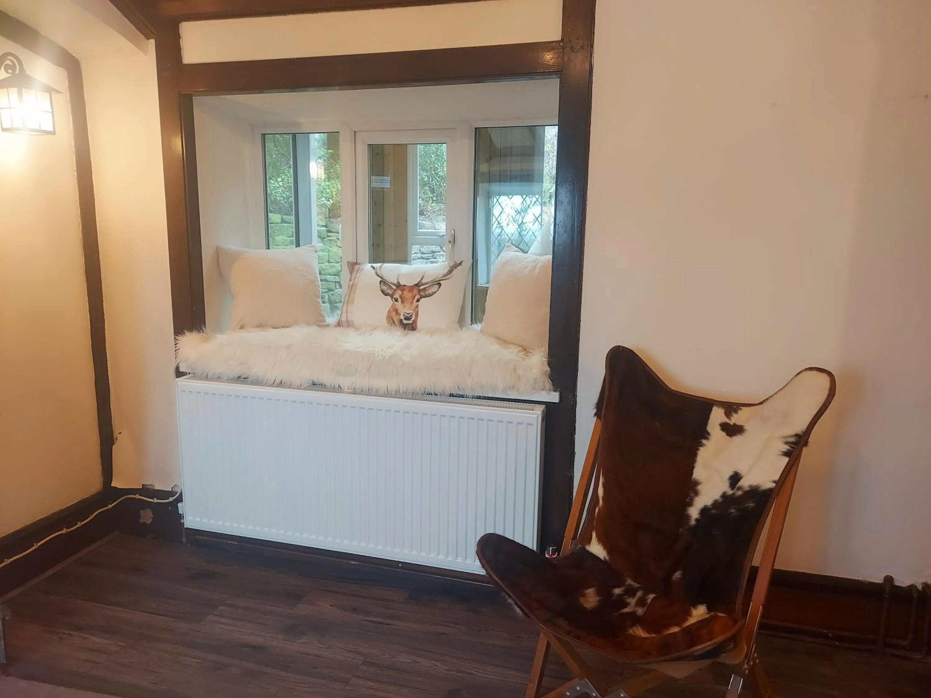 Seating area in Grains Bar Hotel