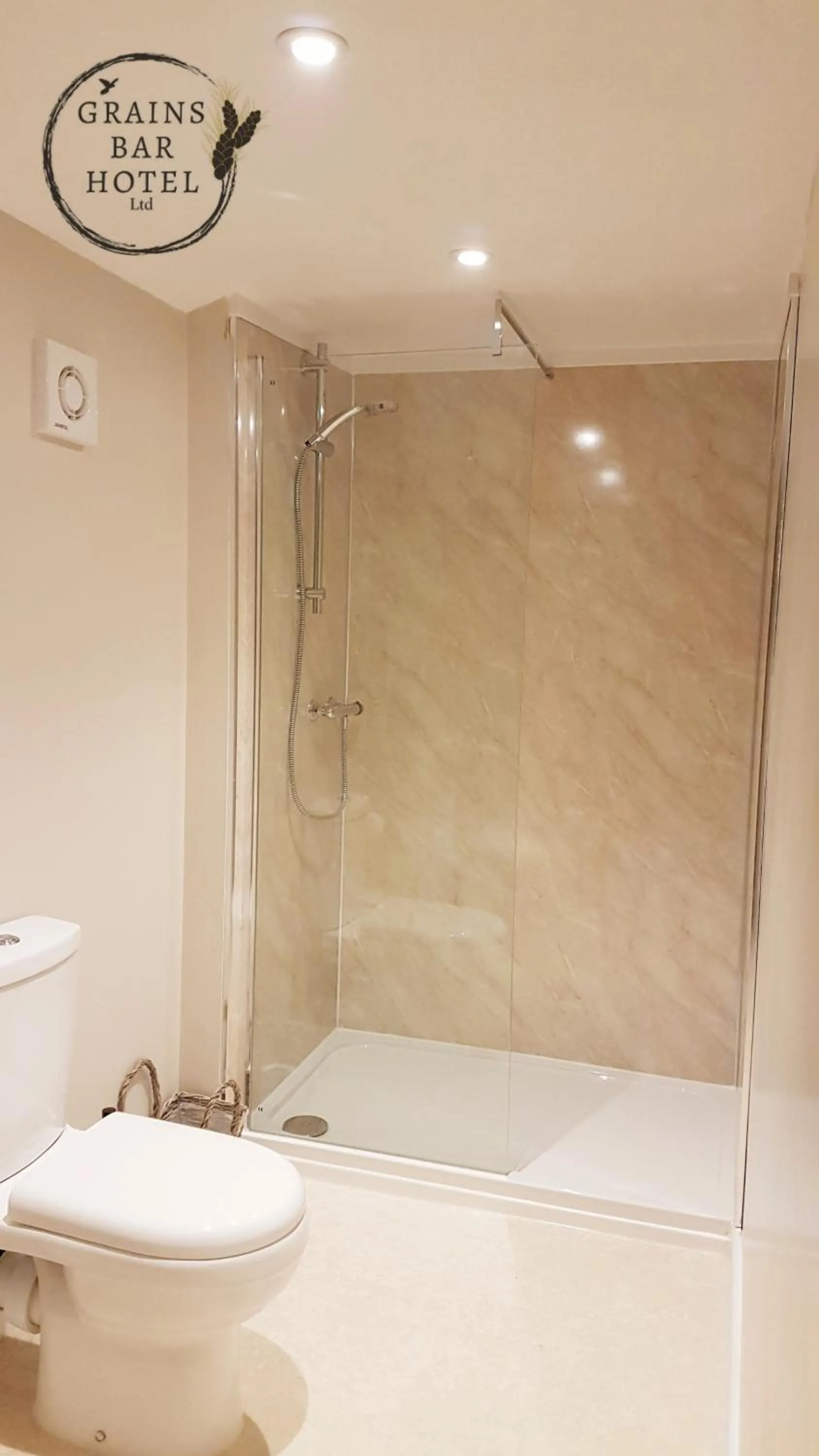 Bathroom in Grains Bar Hotel