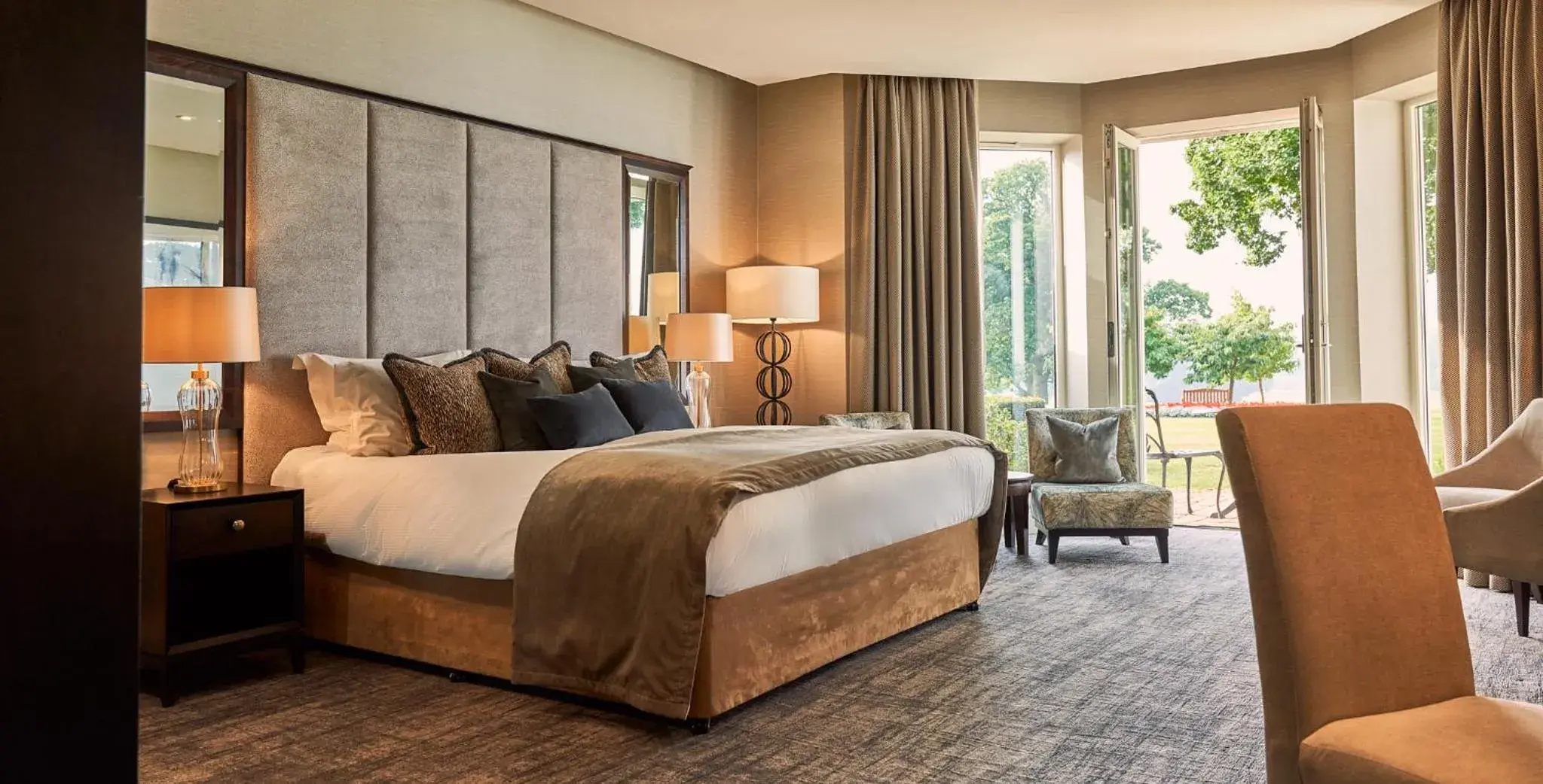 King Room - single occupancy - Disability Access in Rockliffe Hall Hotel Golf & Spa King Room - single occupancy - Disability Access in Rockliffe Hall Hotel Golf & Spa