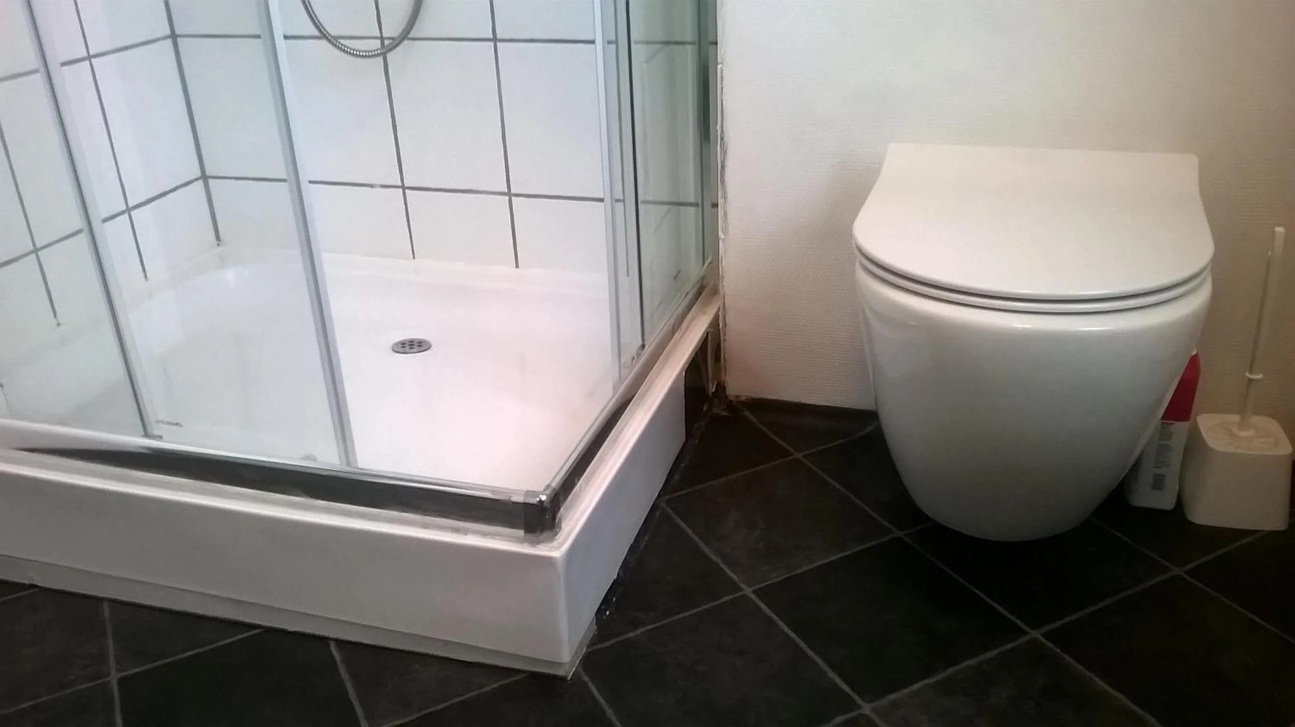 Bathroom in Pasescia Bed and Breakfast.