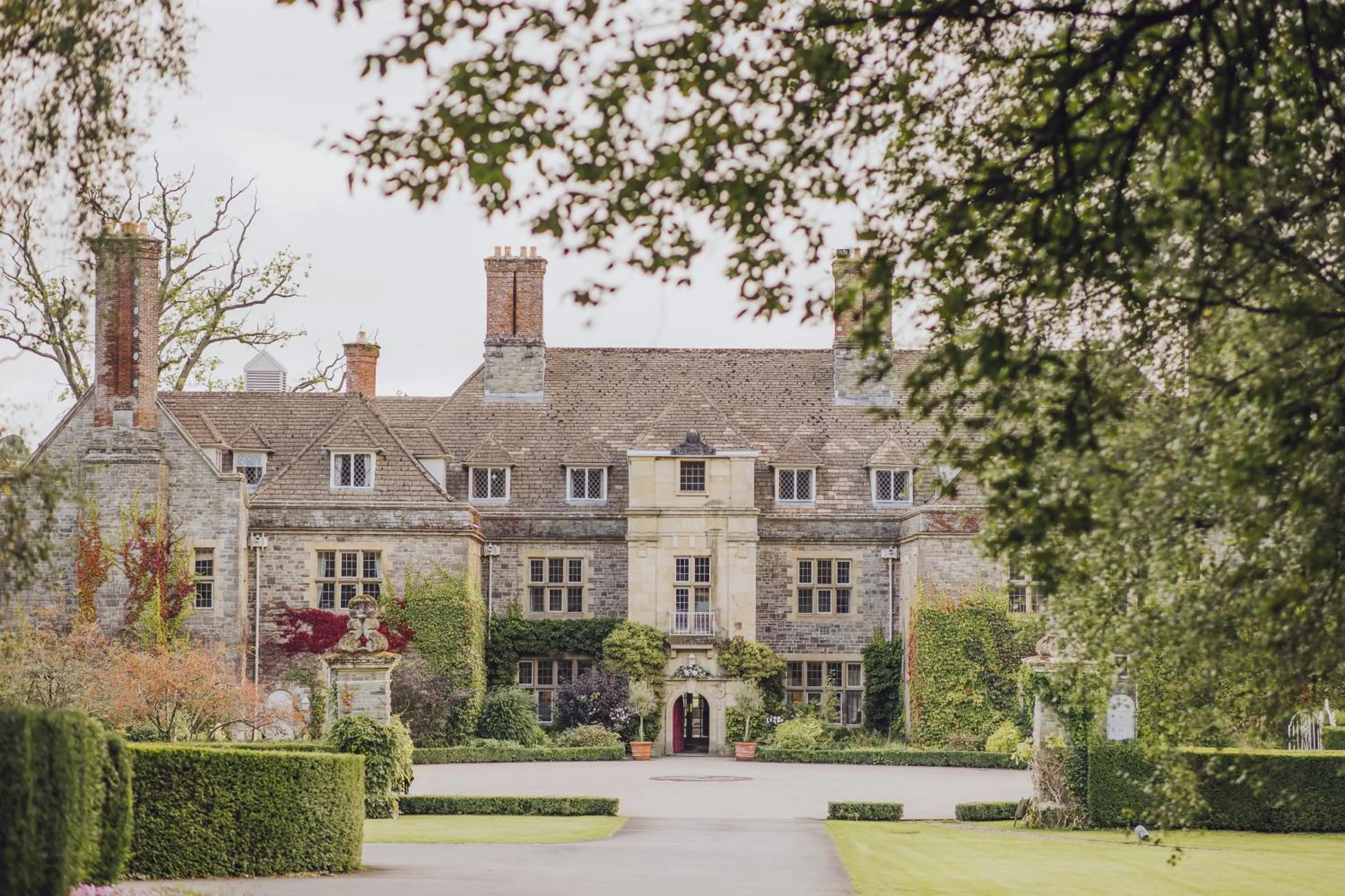 Property building in Llangoed Hall