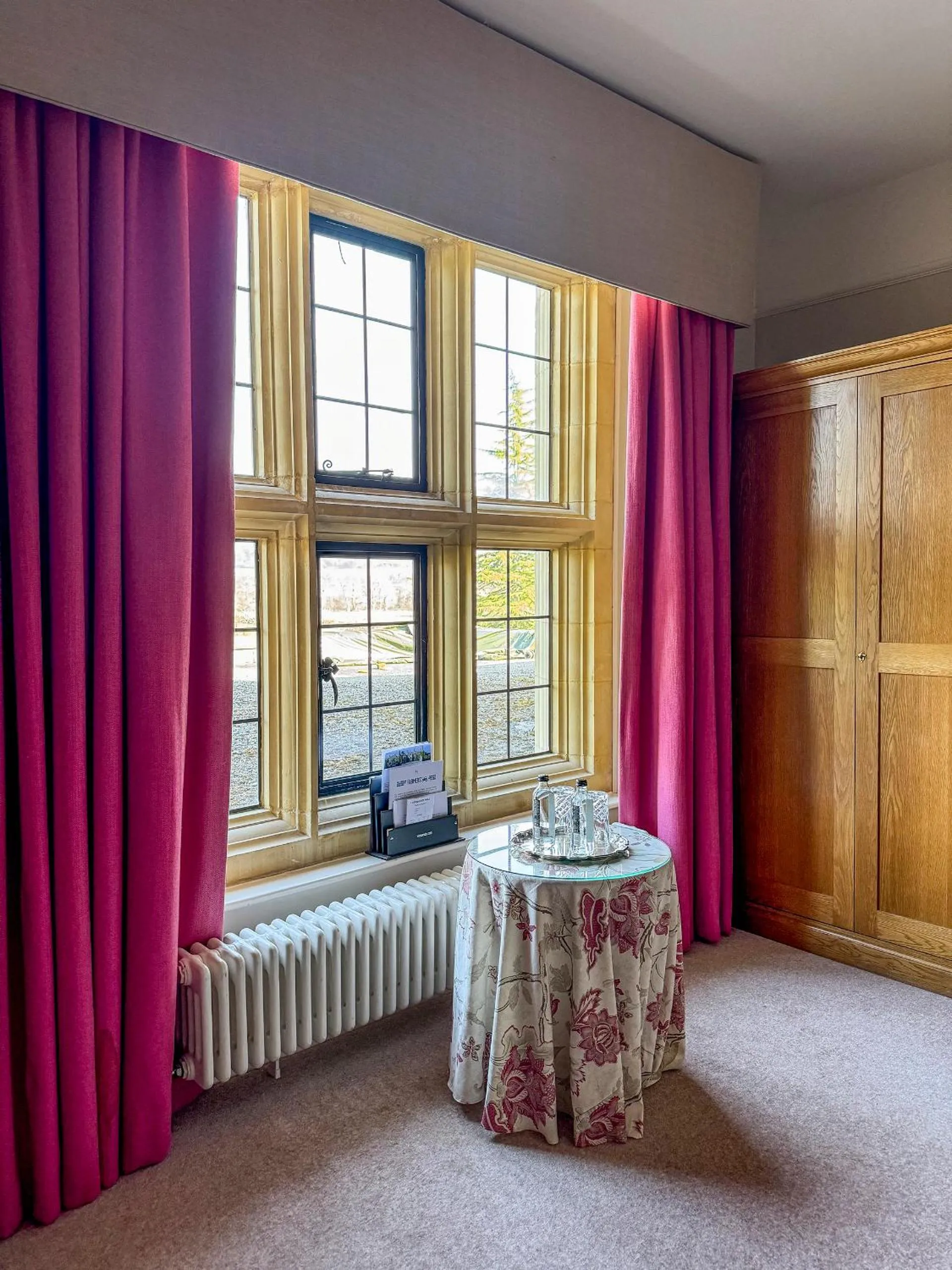 View (from property/room) in Llangoed Hall