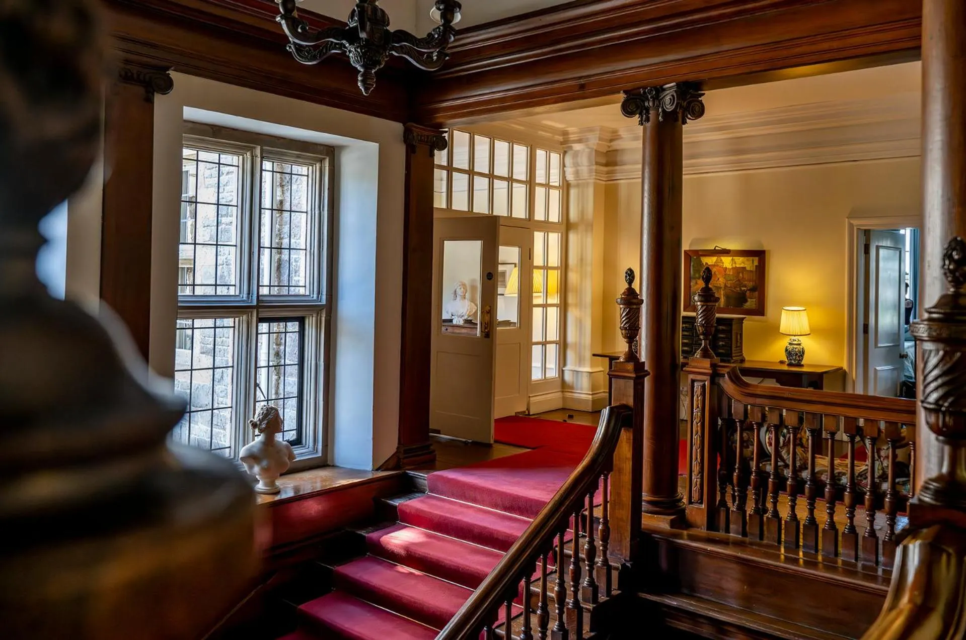 Property building in Llangoed Hall