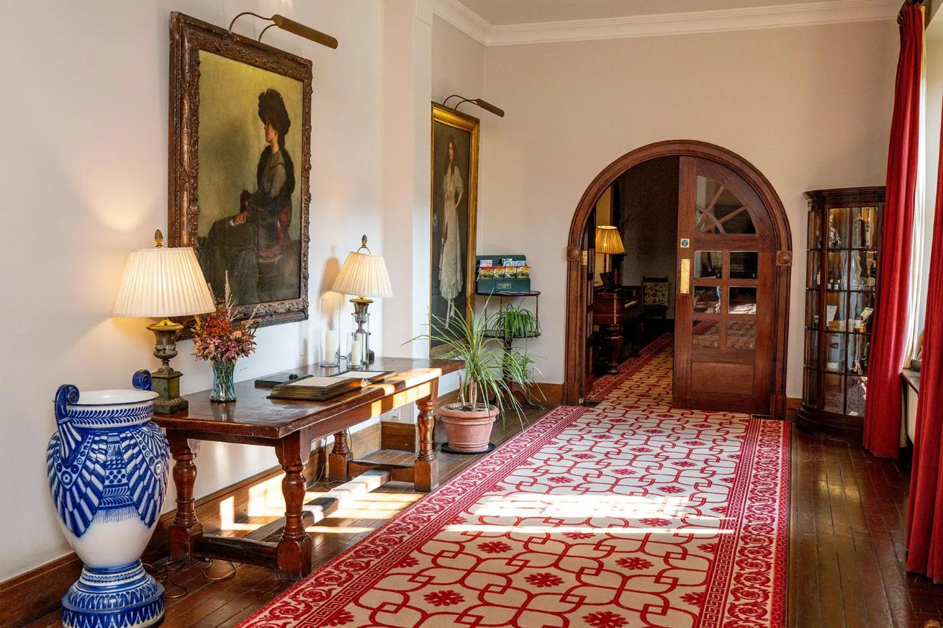 Property building in Llangoed Hall