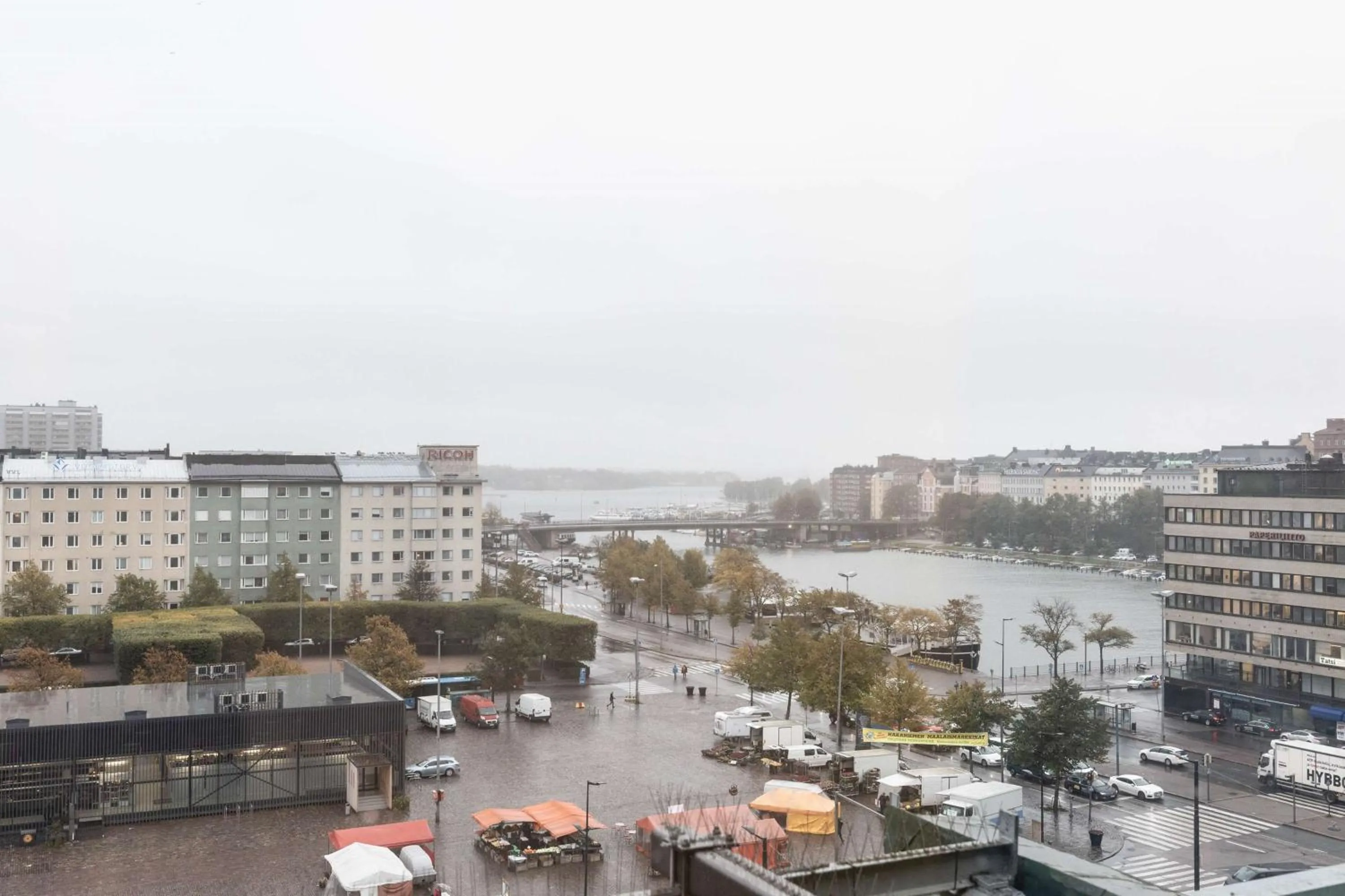 Bedroom in Scandic Hakaniemi