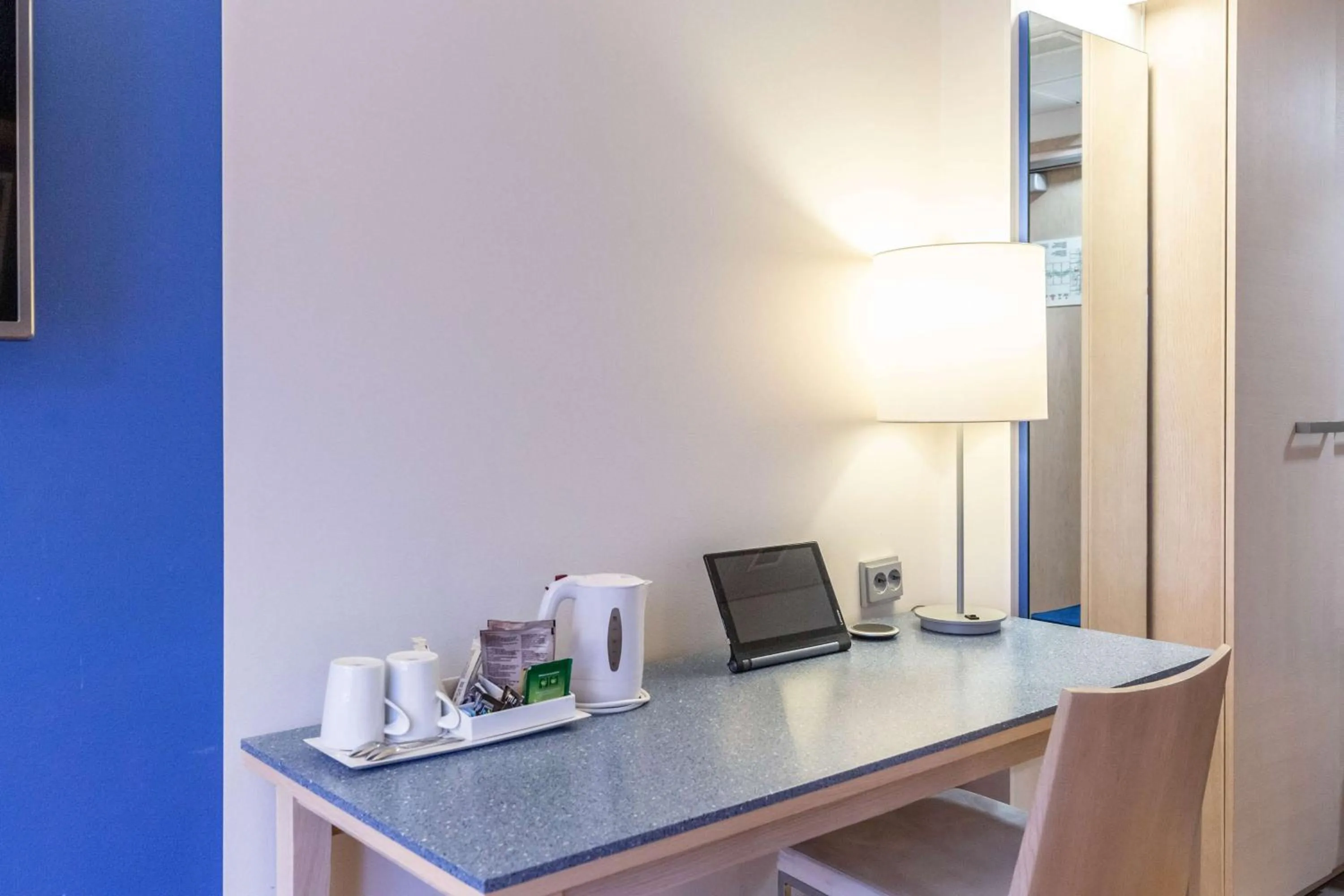 Bedroom in Scandic Hakaniemi