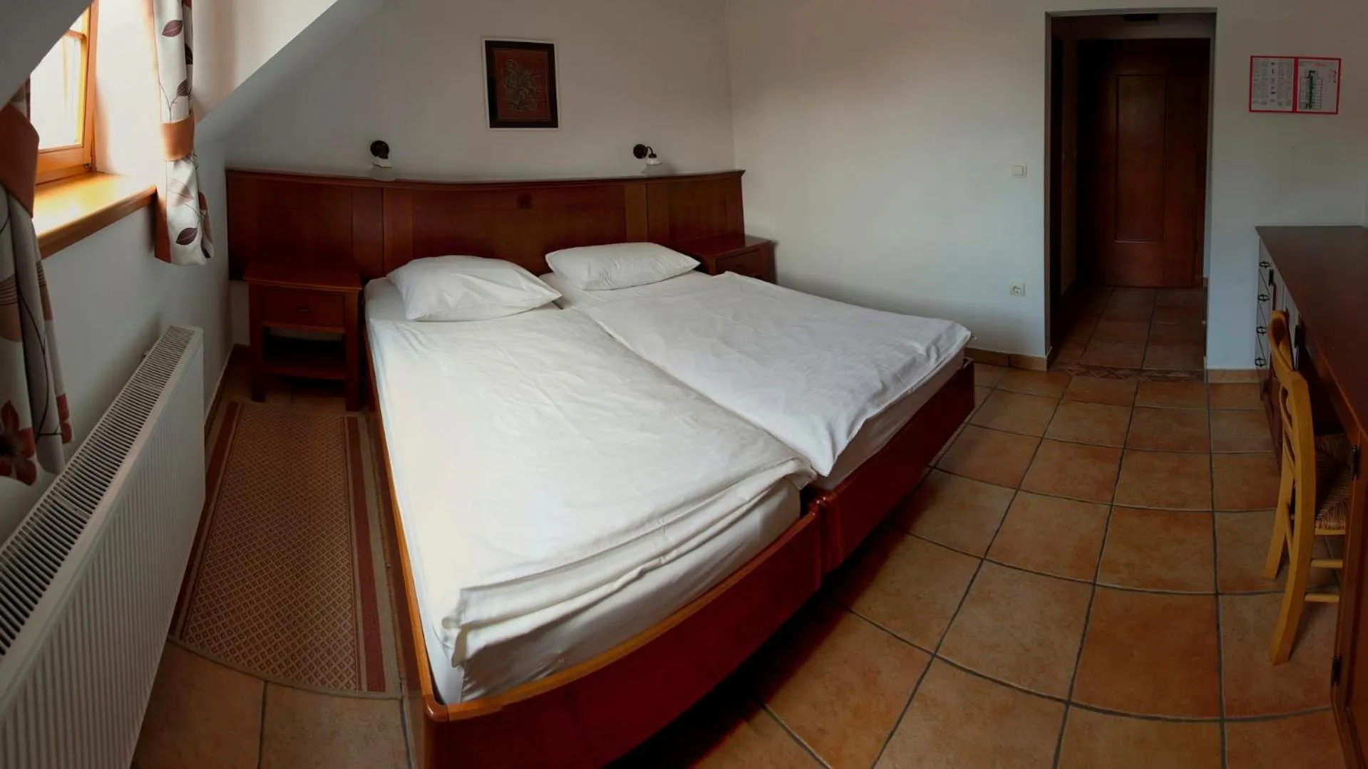 Bed in Hotel Kovac