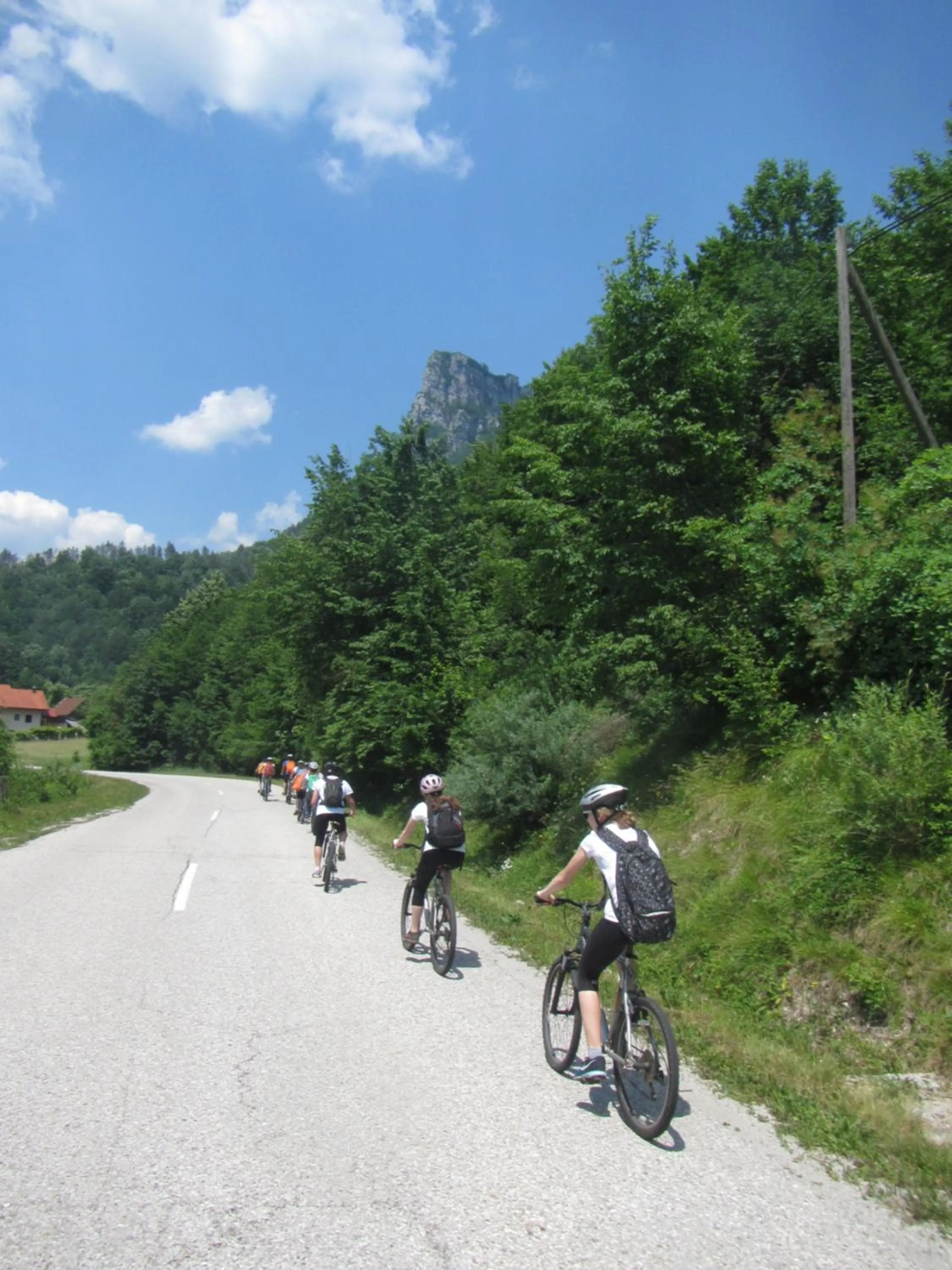Cycling in Hotel Kovac