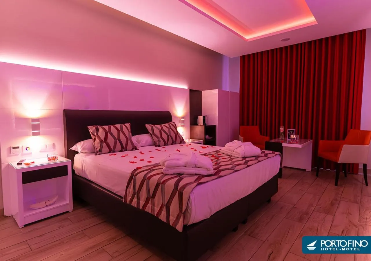 Bed in Motel Portofino