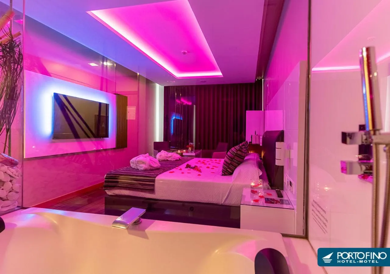 Bed in Motel Portofino