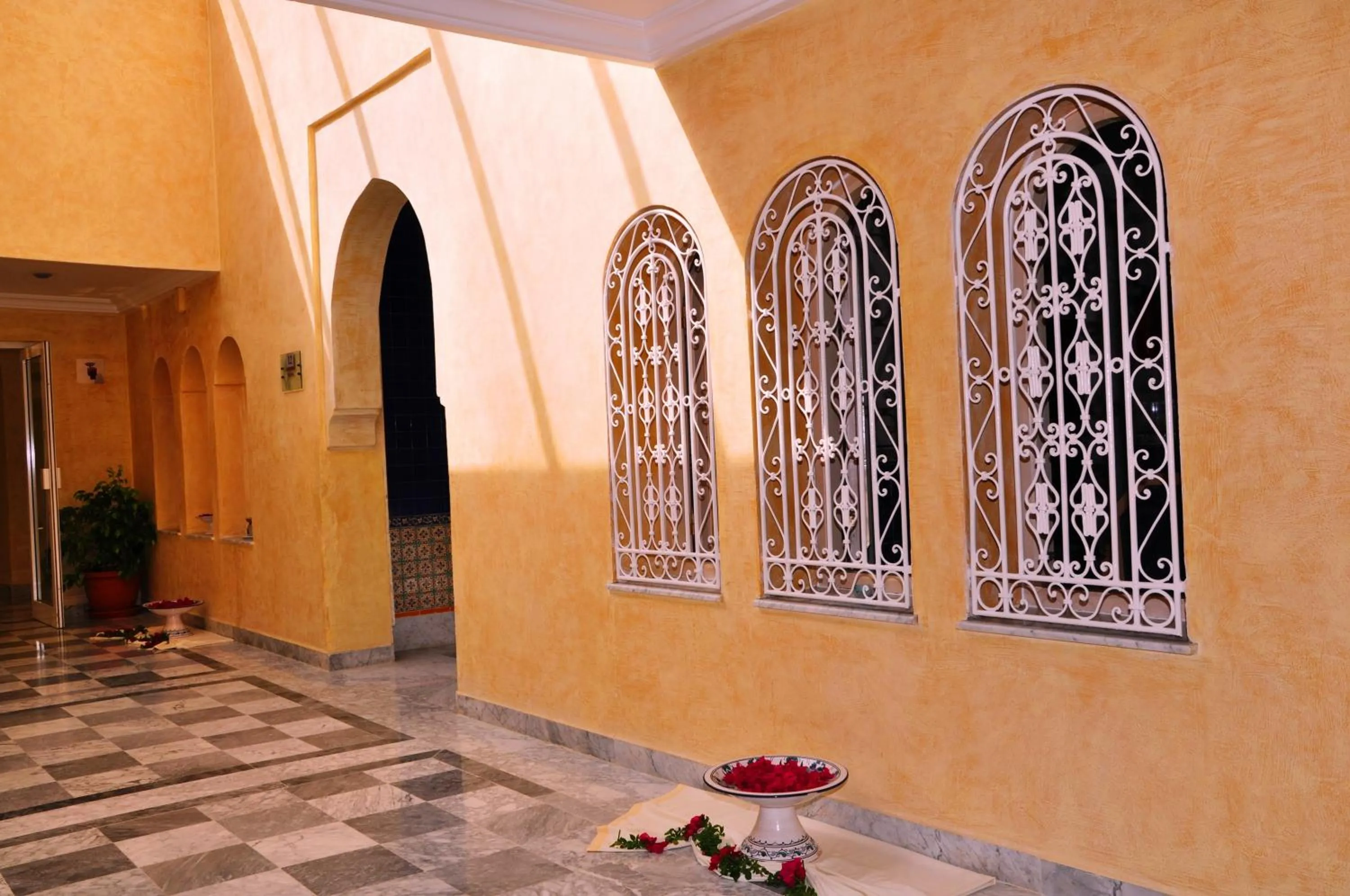 Steam room in Hasdrubal Thalassa & Spa Port El Kantaoui