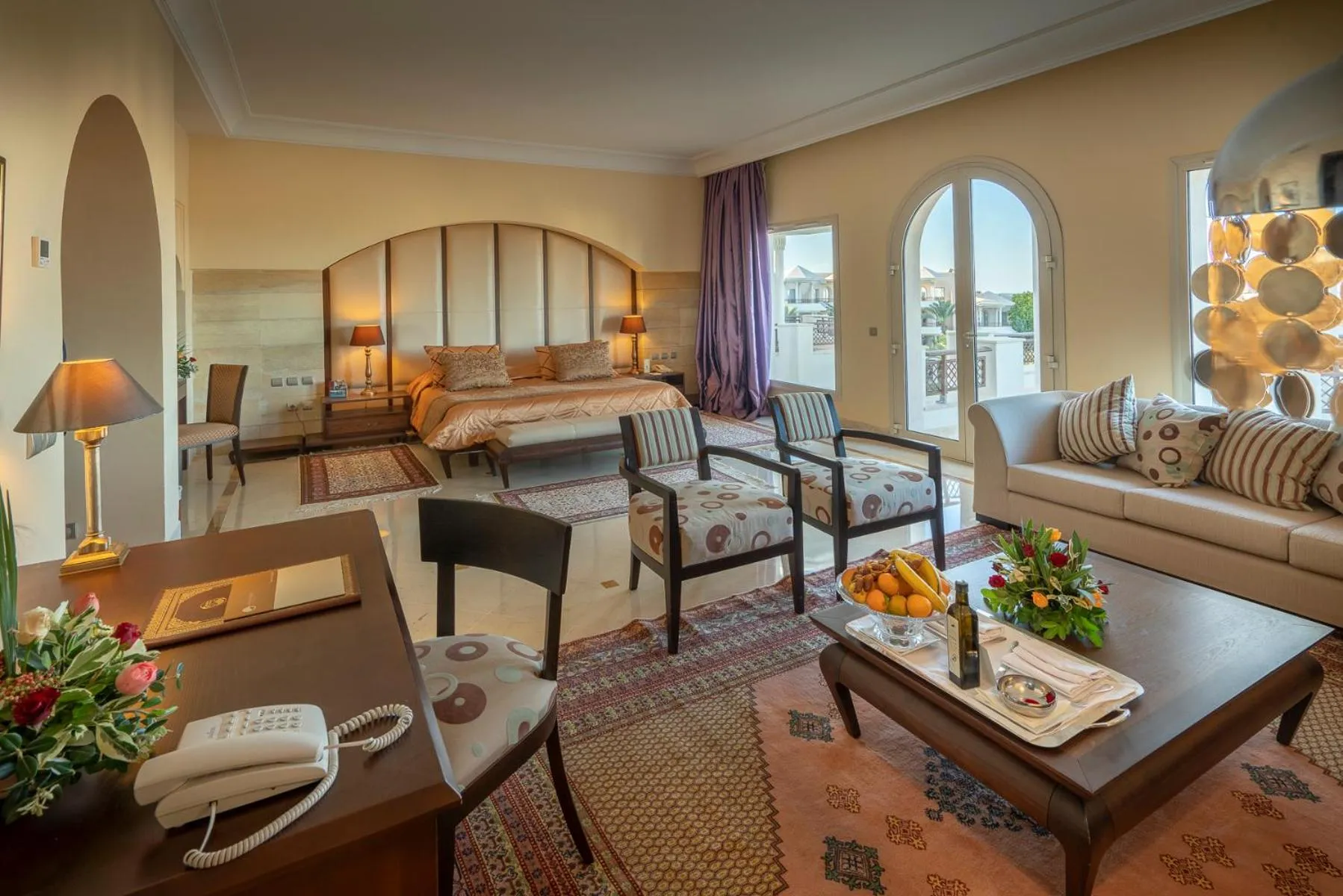 Living room in Hasdrubal Prestige Thalassa & Spa Djerba