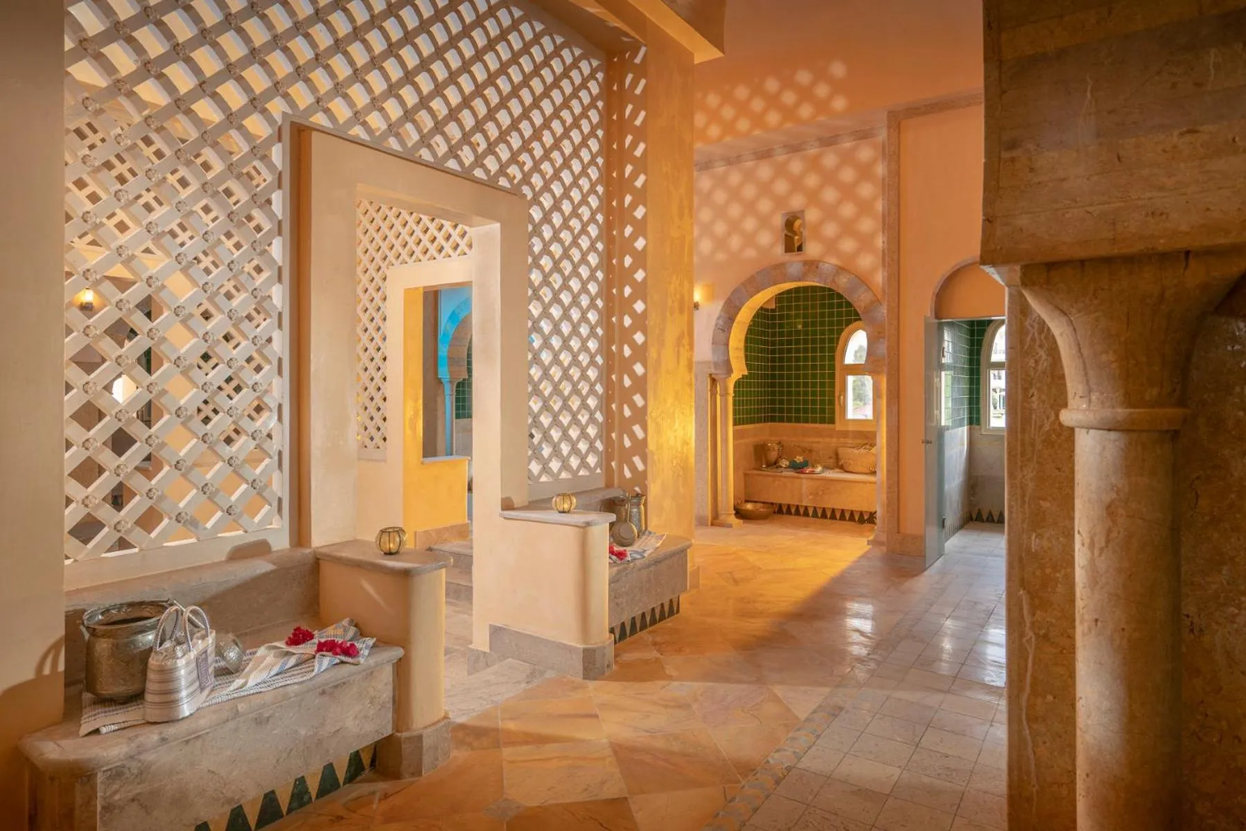 Steam room in Hasdrubal Prestige Thalassa & Spa Djerba