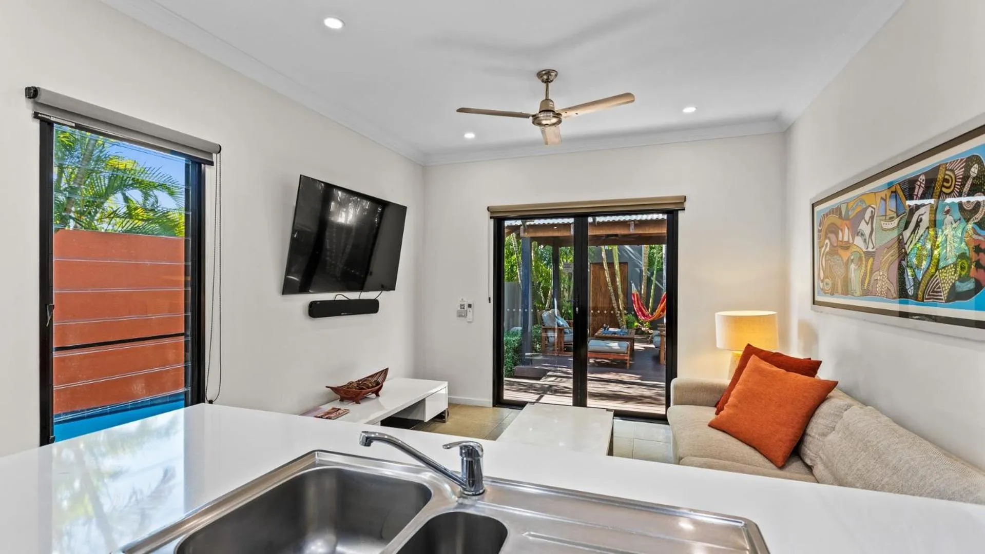 Living room in The Pearle of Cable Beach