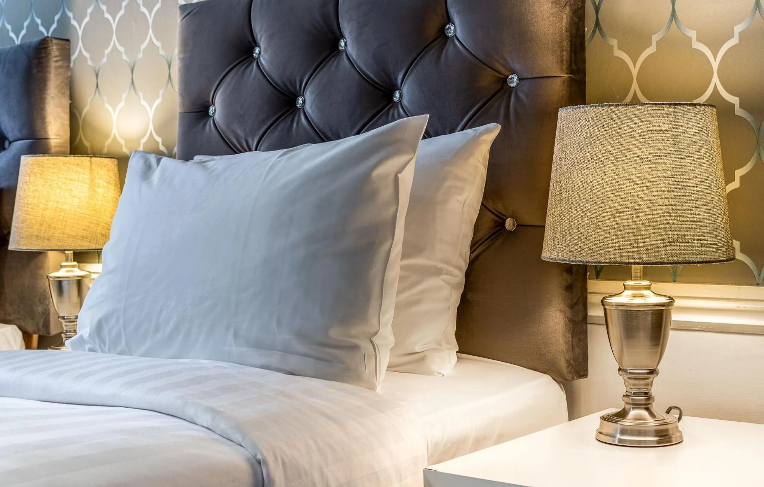 Bed in Clifden House by Nina