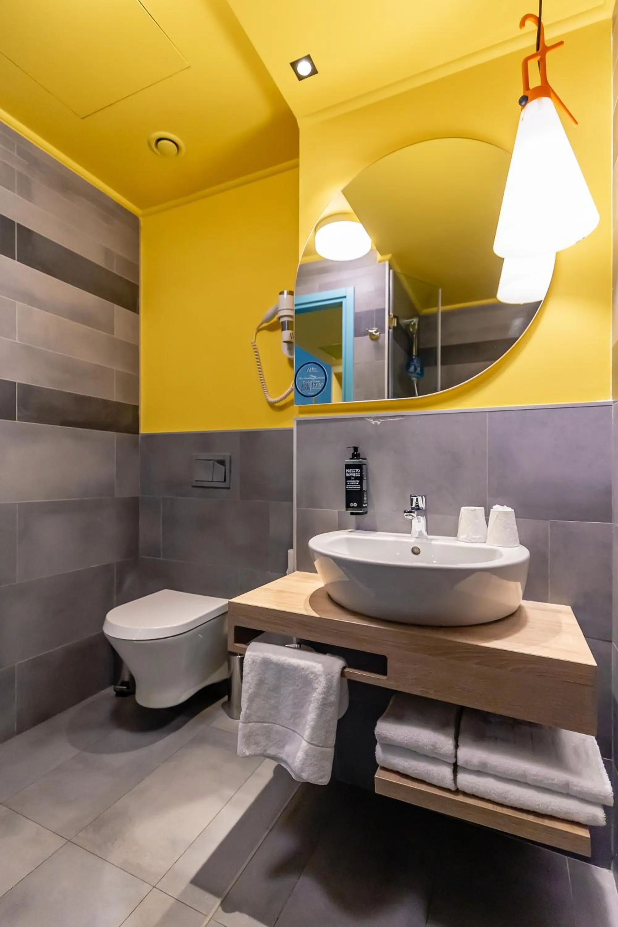 Toilet in ibis Styles Bucharest Erbas