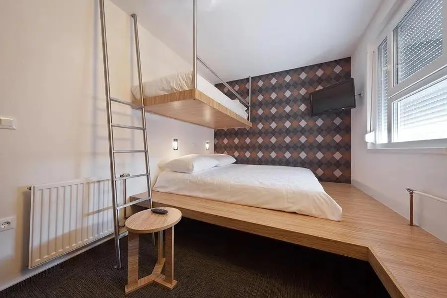 Bed in Bit Center Hotel