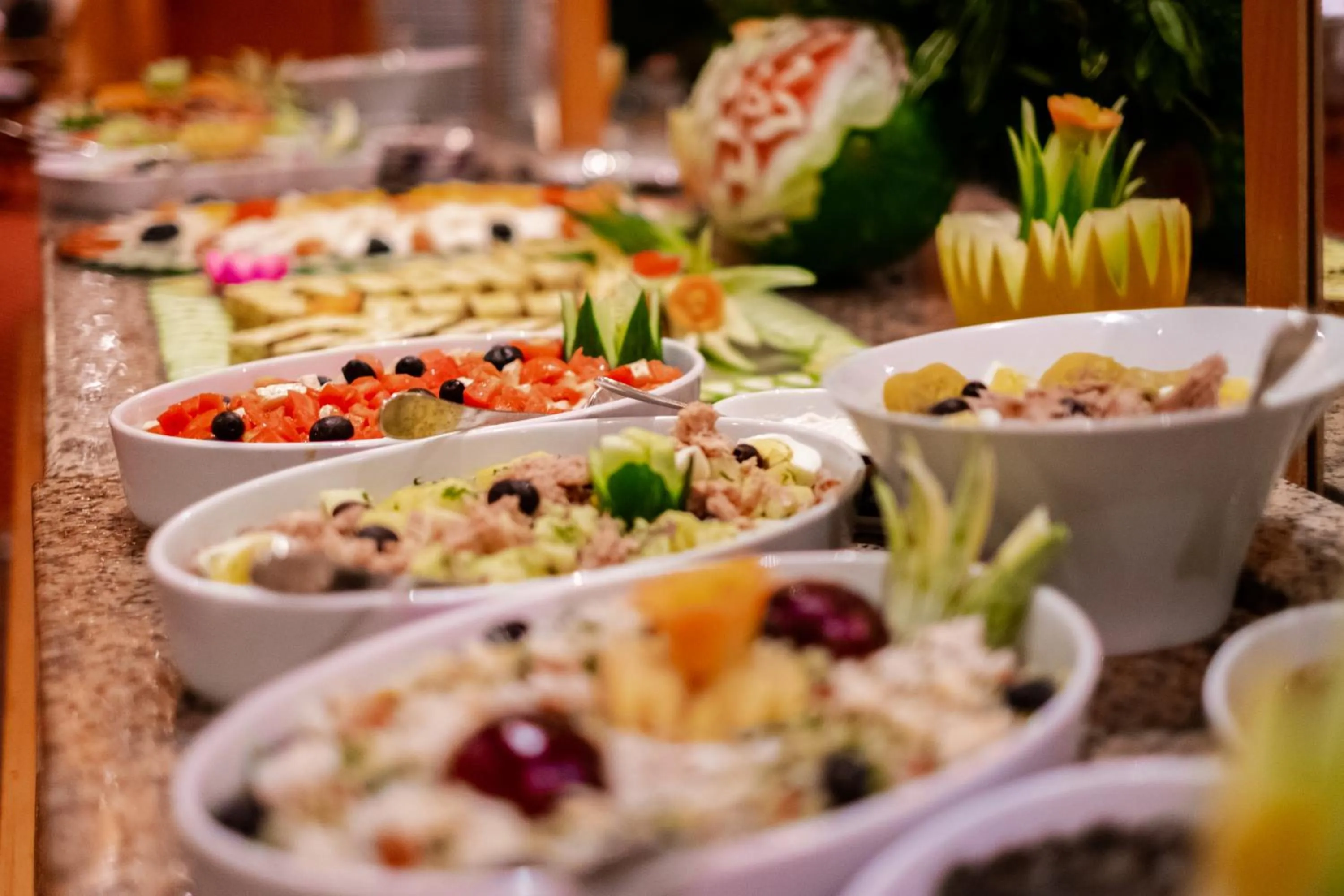 Restaurant/places to eat in Hasdrubal Thalassa & Spa Yasmine Hammamet