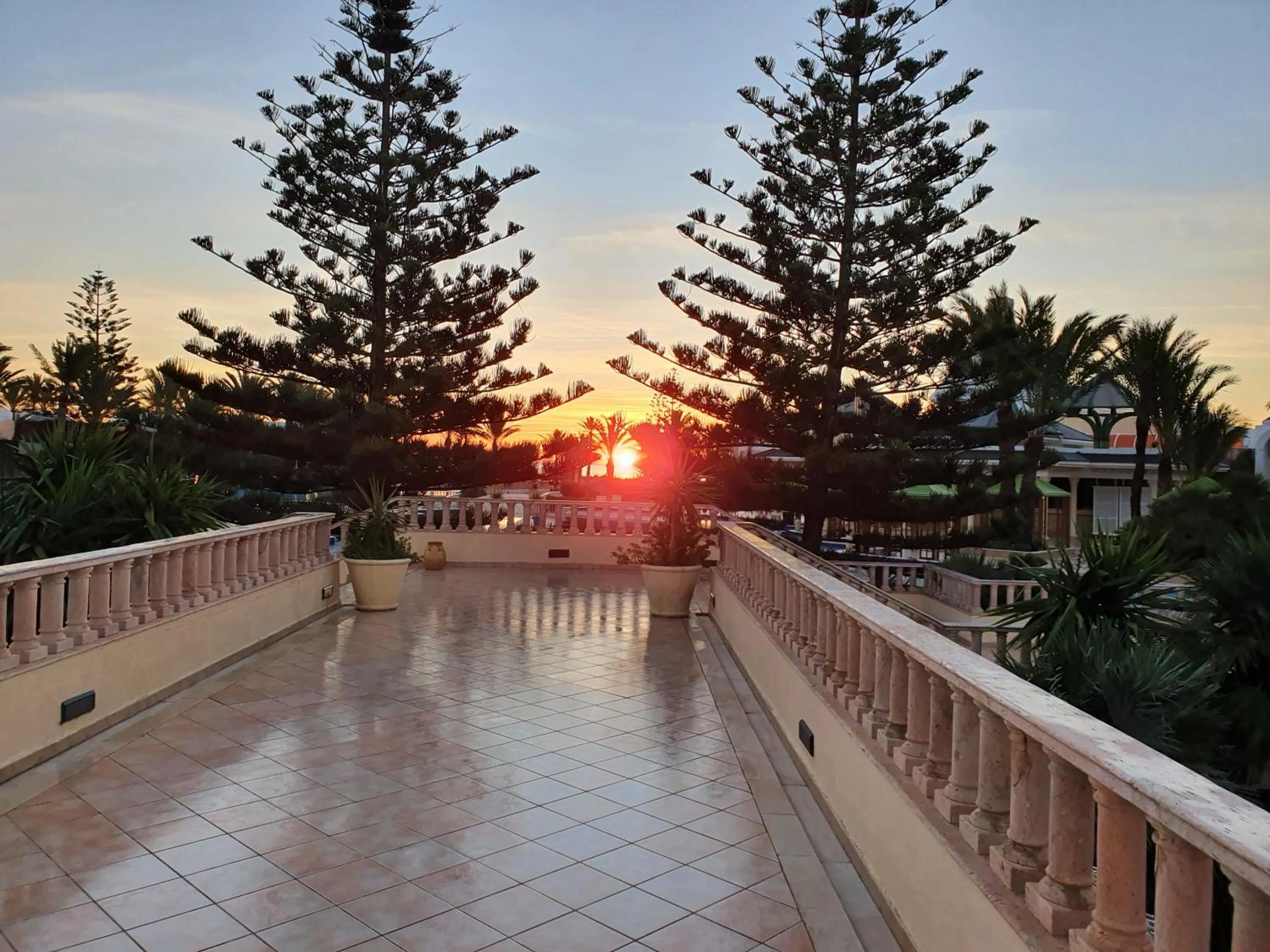 Balcony/Terrace in Hasdrubal Thalassa & Spa Yasmine Hammamet