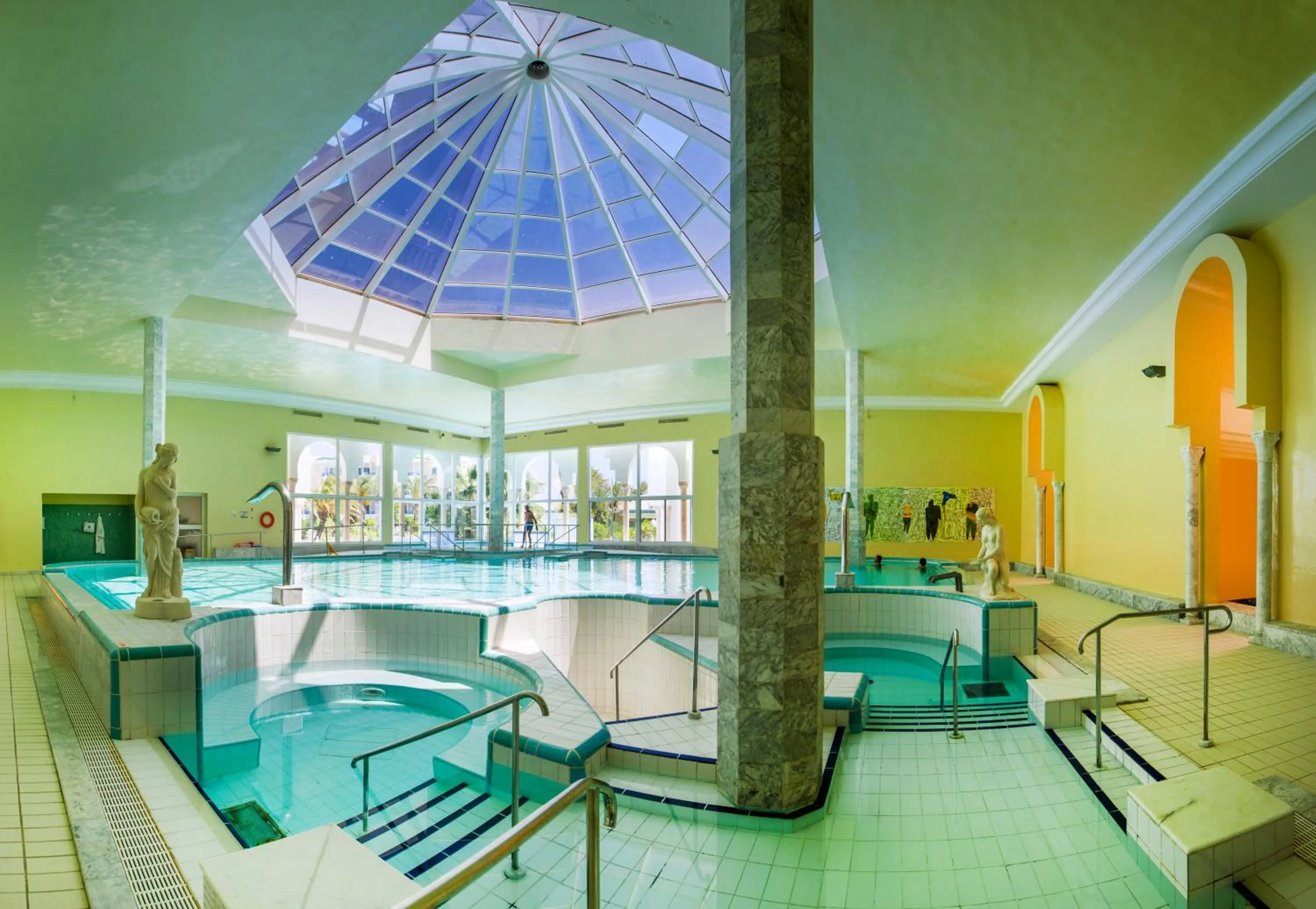 Swimming pool in Hasdrubal Thalassa & Spa Yasmine Hammamet