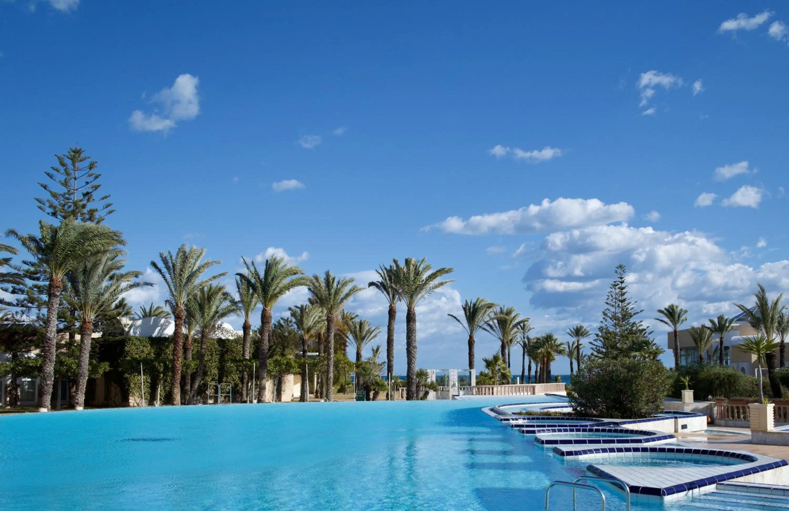 Swimming pool in Hasdrubal Thalassa & Spa Yasmine Hammamet