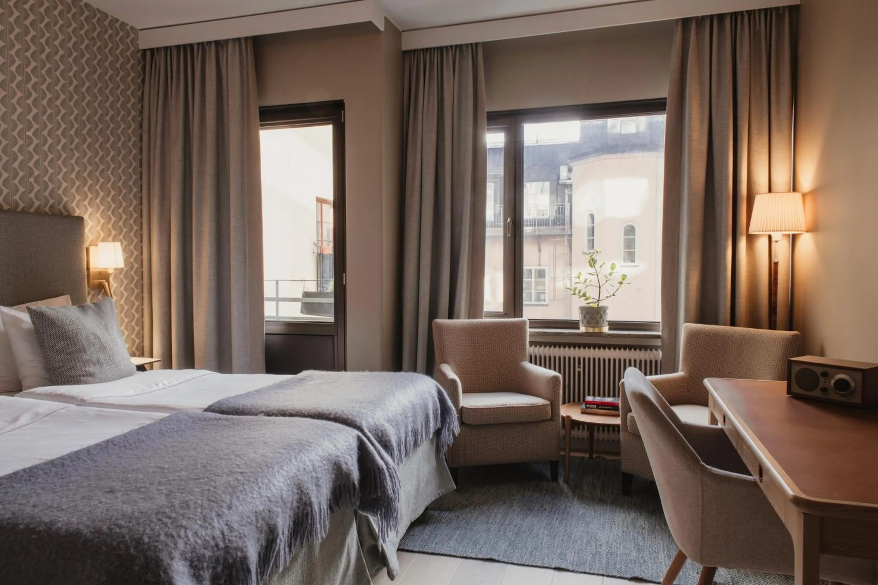 Bed in Home Hotel Wellington