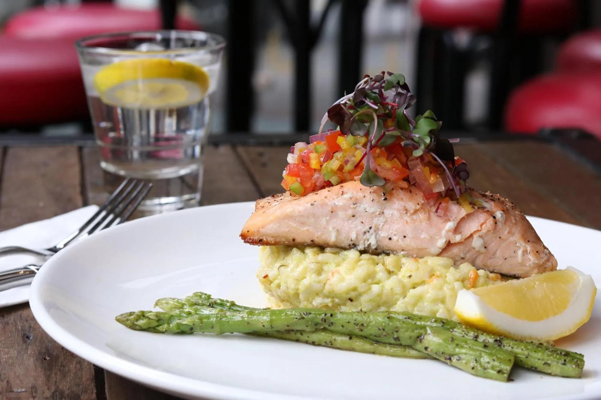 Dinner in Mercure Wellington Abel Tasman