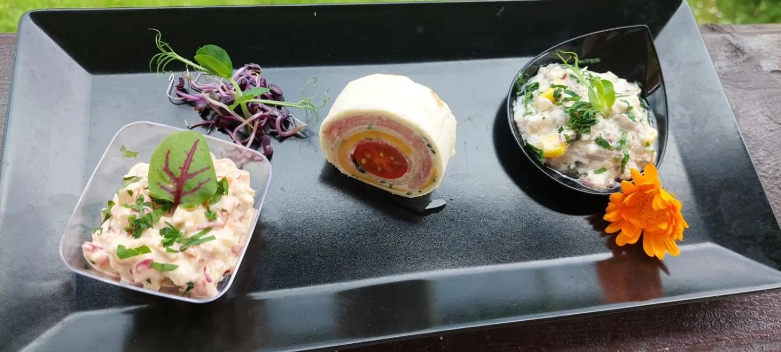 Continental breakfast in Pension Elegance