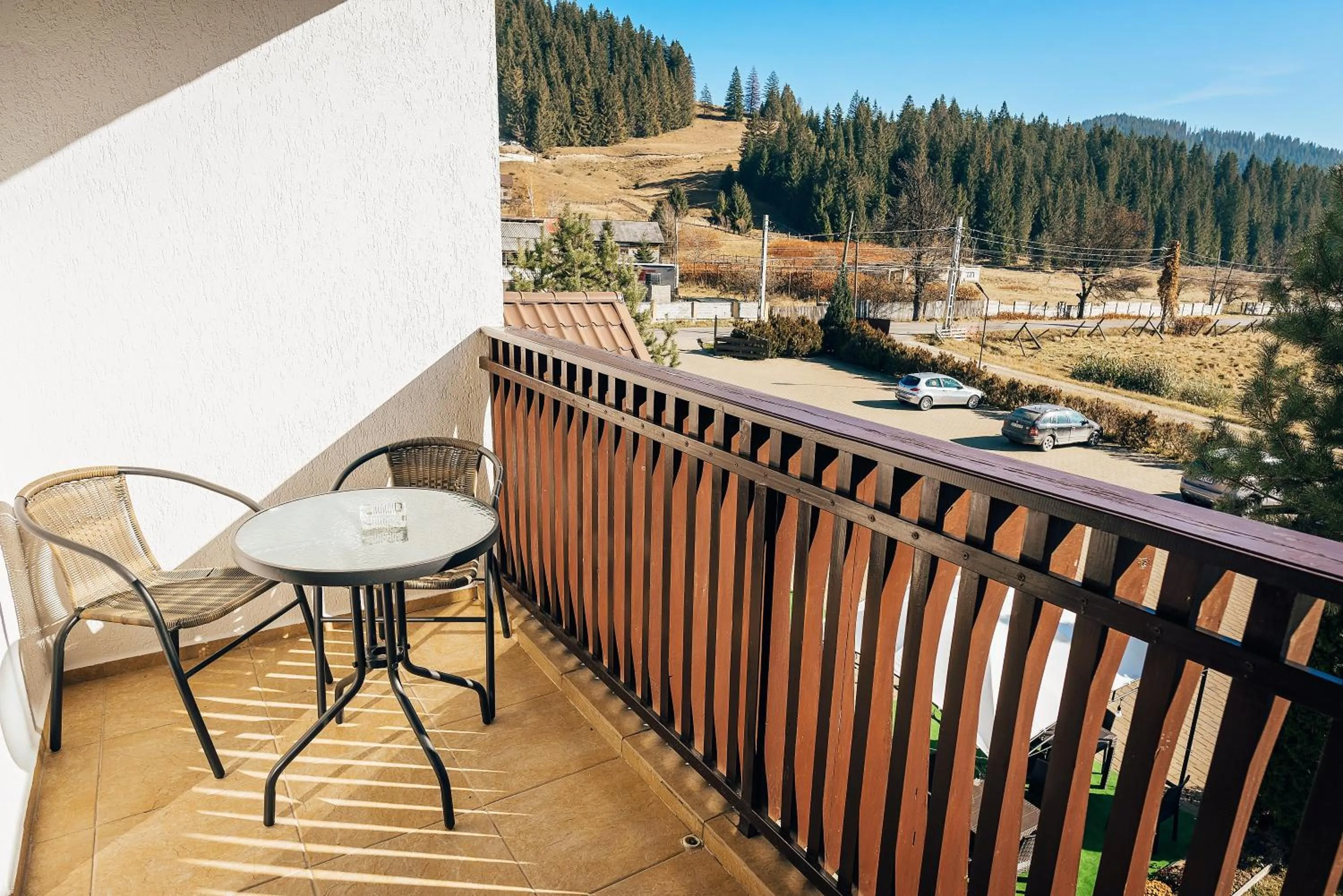 Mountain view in Pension Elegance