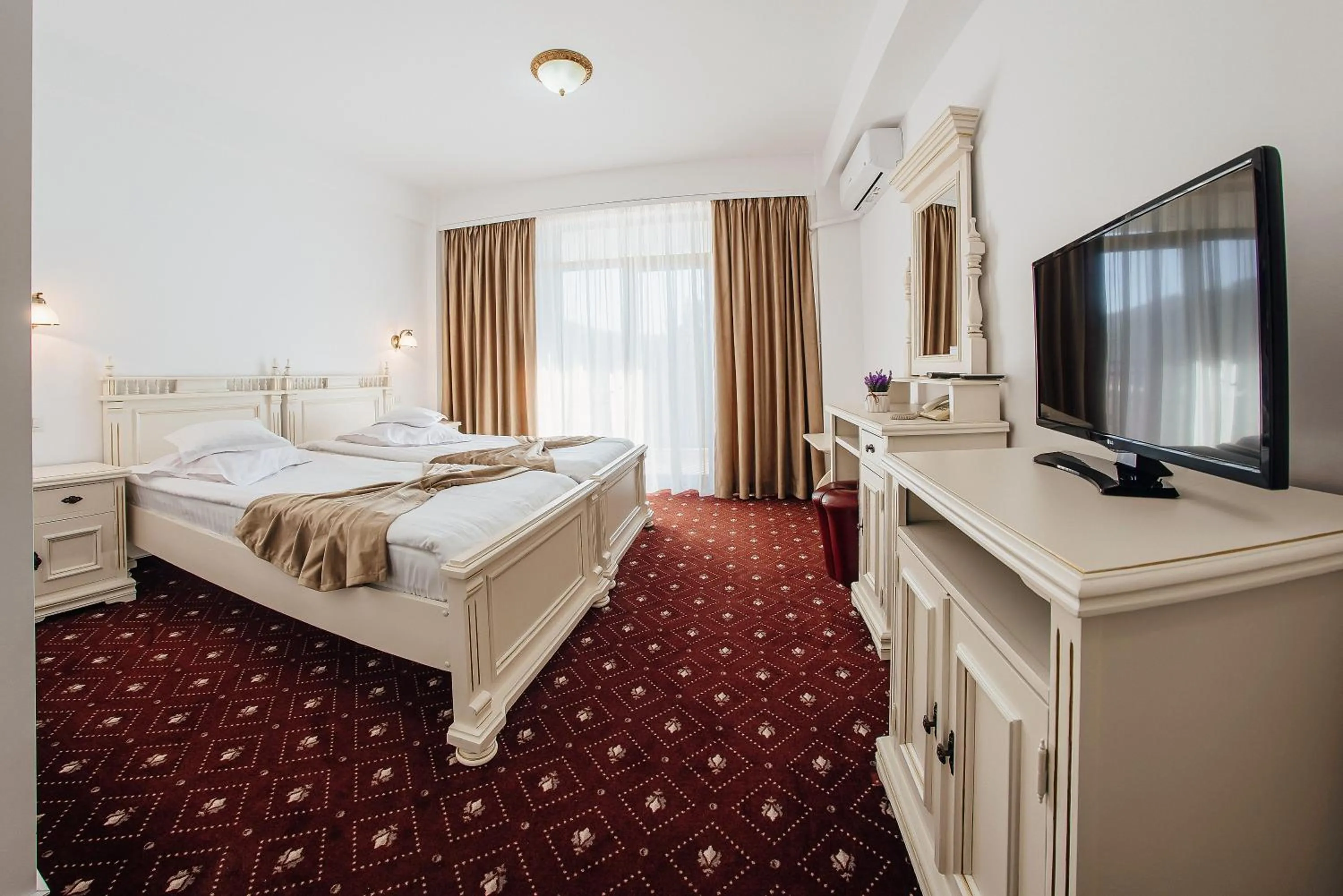 Photo of the whole room, Bed in Pension Elegance