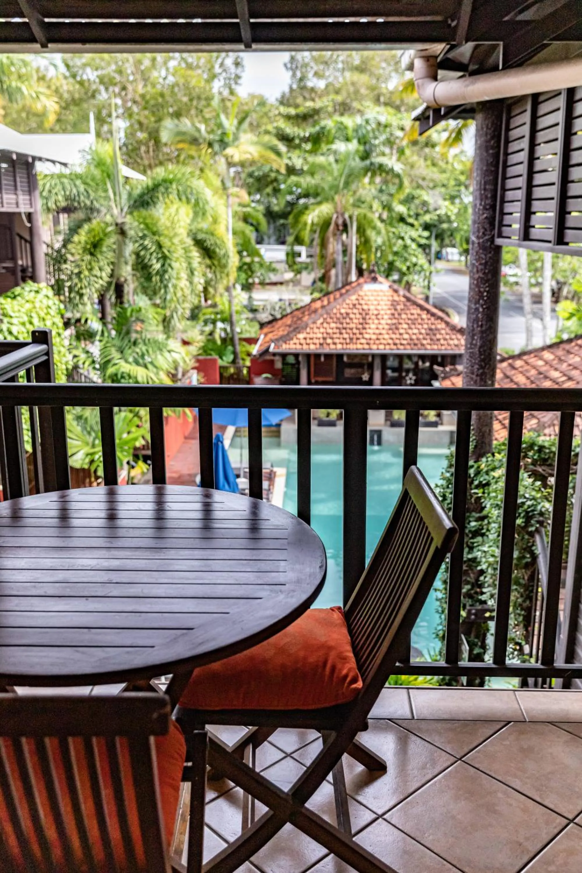 Patio in Hibiscus Resort & Spa - Official Onsite Reception & Check In