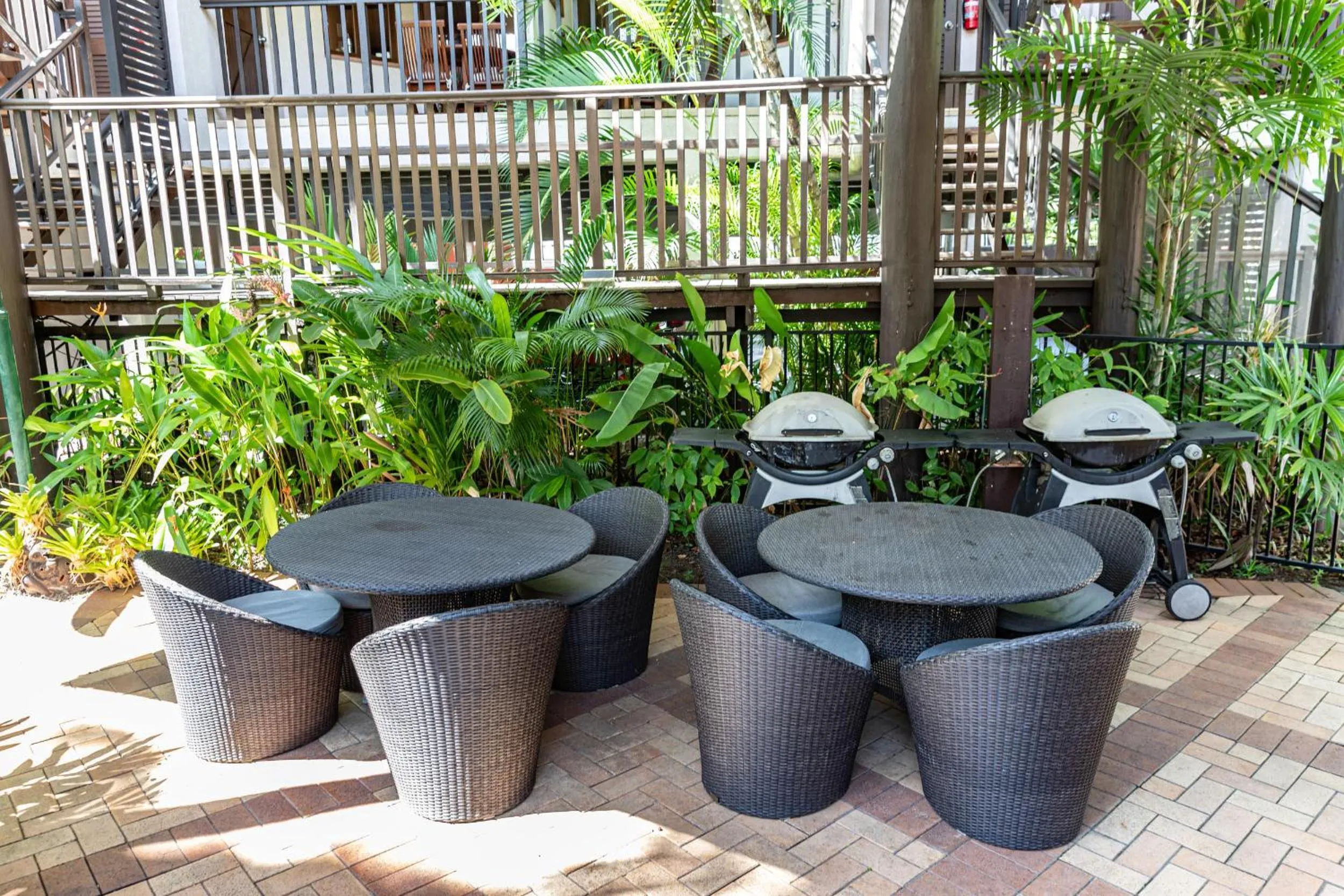 BBQ facilities in Hibiscus Resort & Spa - Official Onsite Reception & Check In