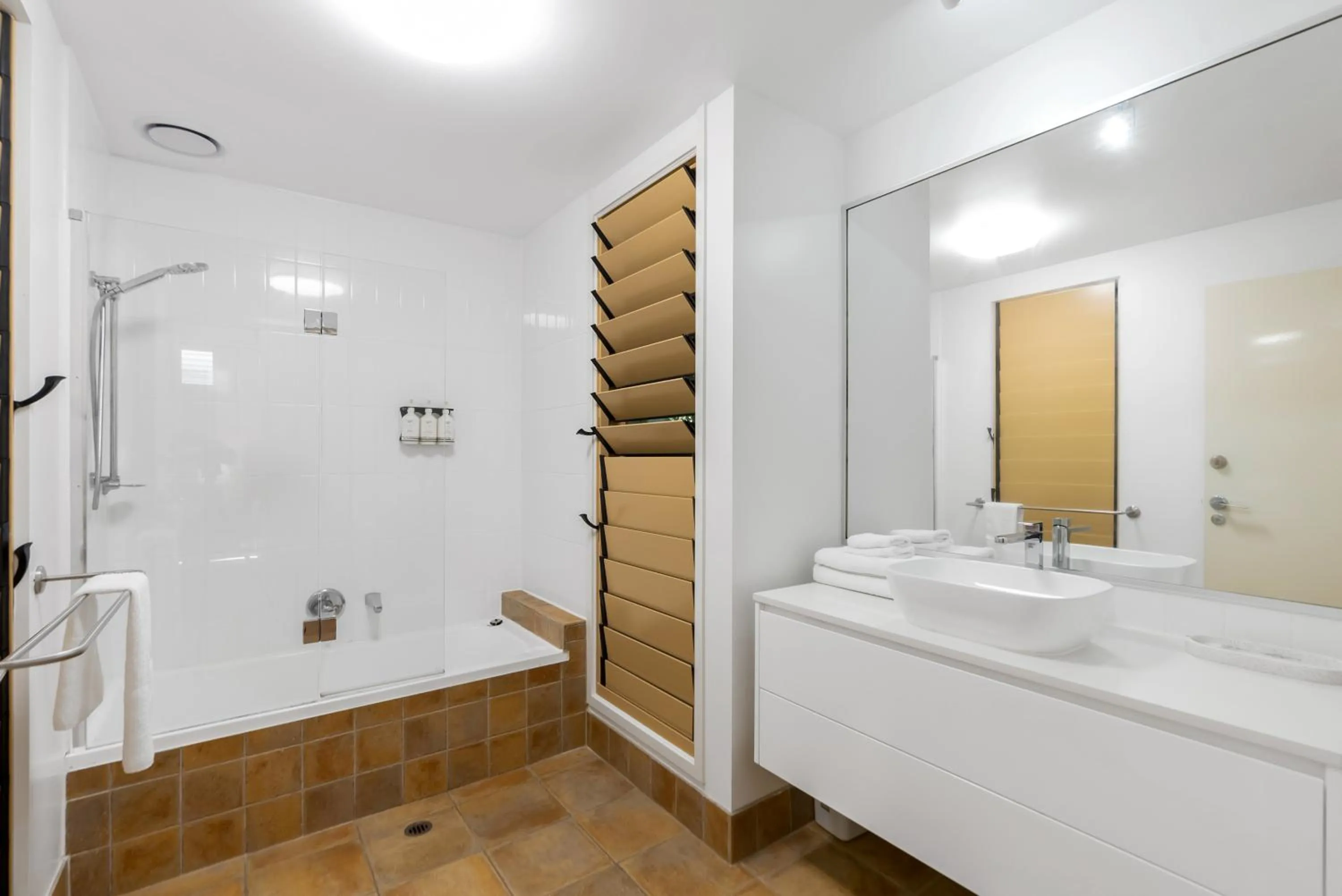 Shower in Sanctuary Palm Cove