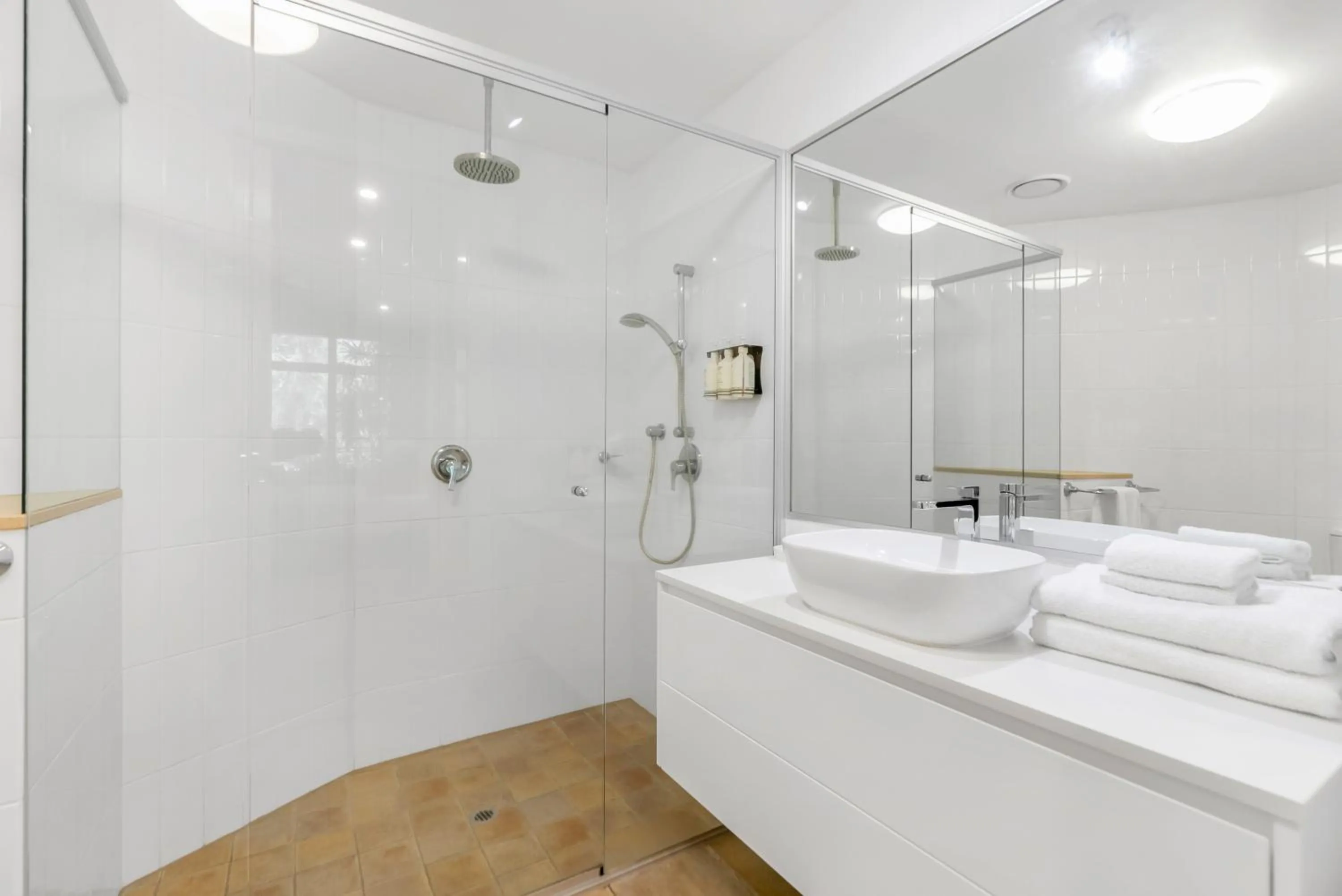 Shower in Sanctuary Palm Cove