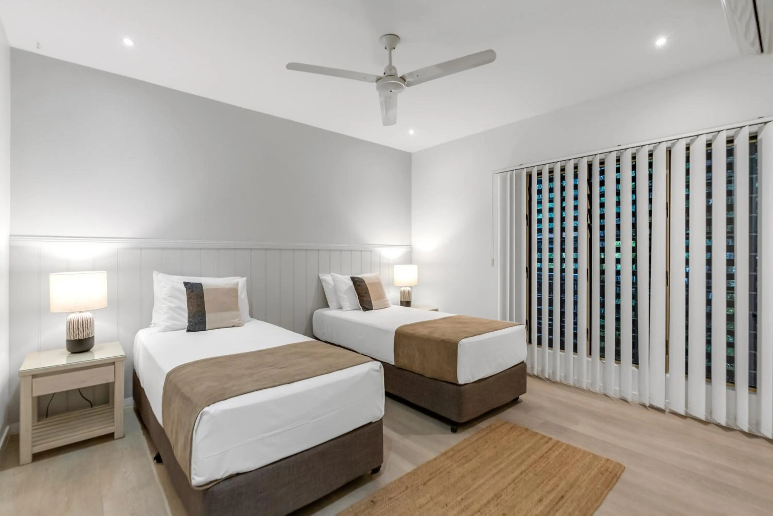 Bed in Sanctuary Palm Cove